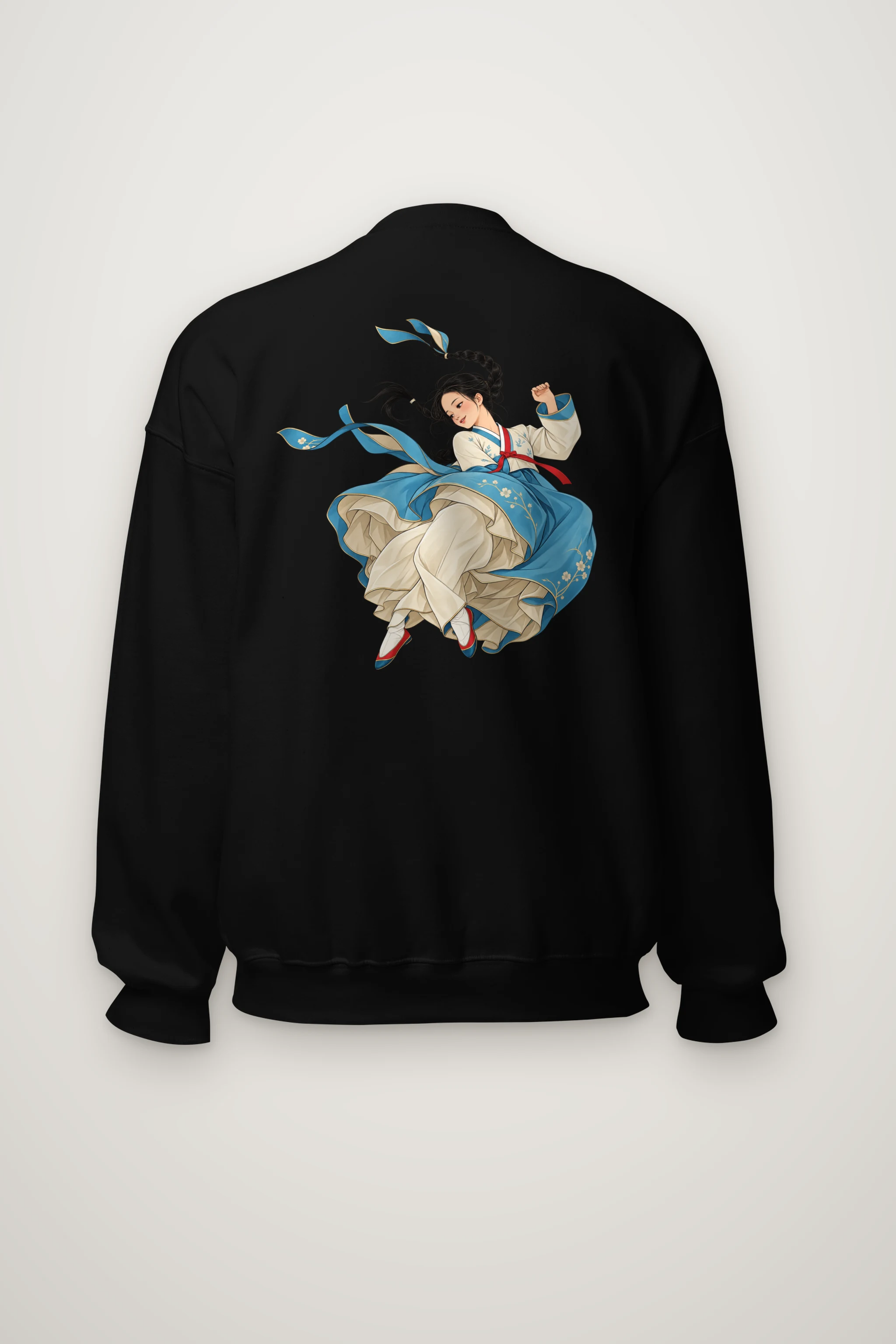 "Hanbok Dance" Heavy Blend Unisex Crewneck Sweatshirt