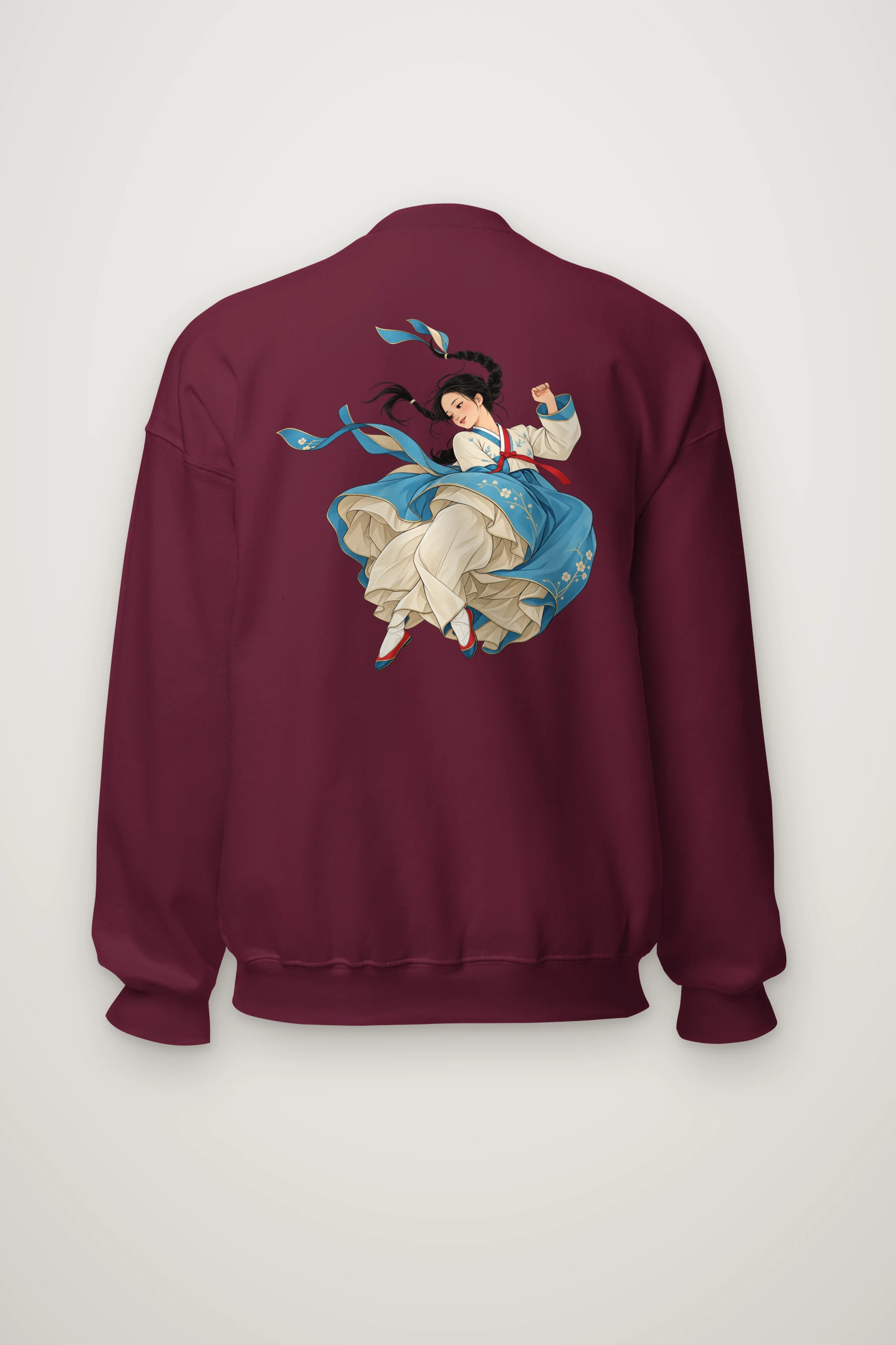 "Hanbok Dance" Heavy Blend Unisex Crewneck Sweatshirt