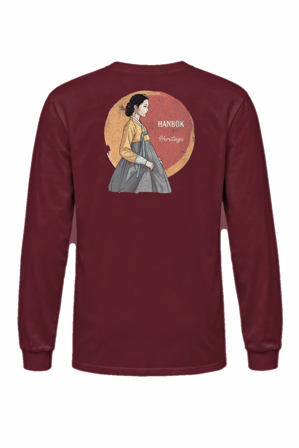 "Hanbok Heritage" Unisex Longsleeve T-shirt | Gildan 2400