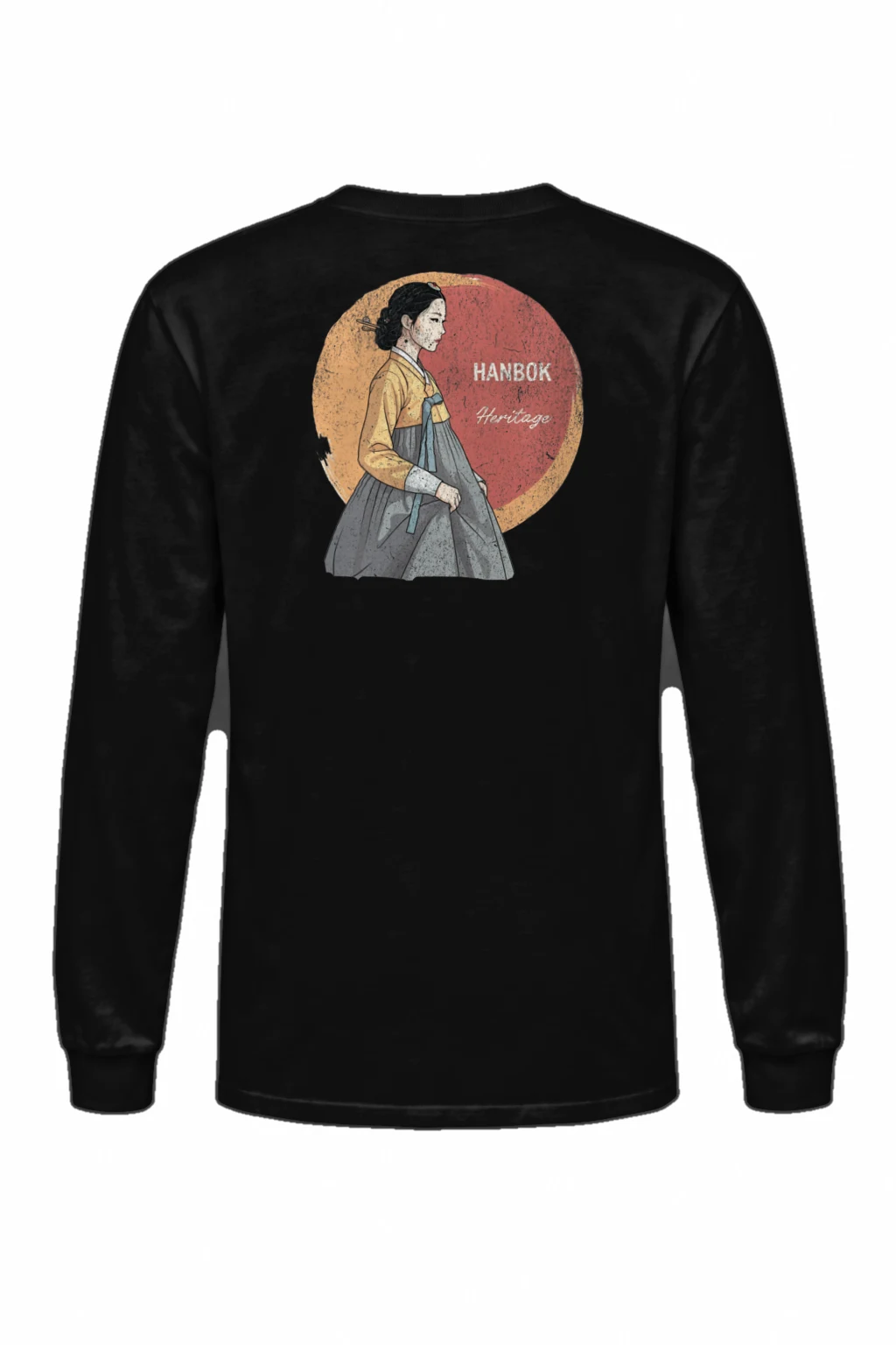 "Hanbok Heritage" Unisex Longsleeve T-shirt | Gildan 2400