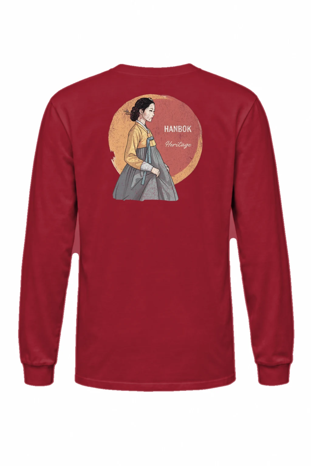 "Hanbok Heritage" Unisex Longsleeve T-shirt | Gildan 2400