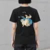 "Hanbok in Motion" Heavyweight Unisex Crewneck T-shirt | Gildan 5000