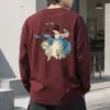 "Hanbok Motion" Unisex Longsleeve T-shirt | Gildan 2400