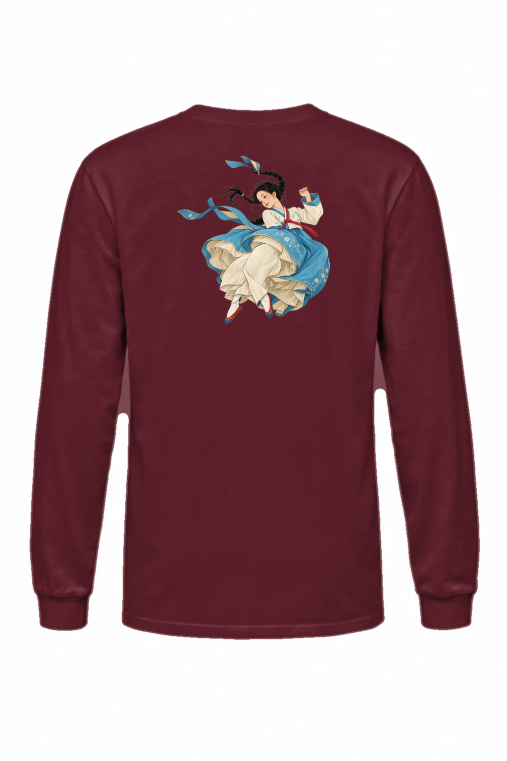 "Hanbok Motion" Unisex Longsleeve T-shirt | Gildan 2400