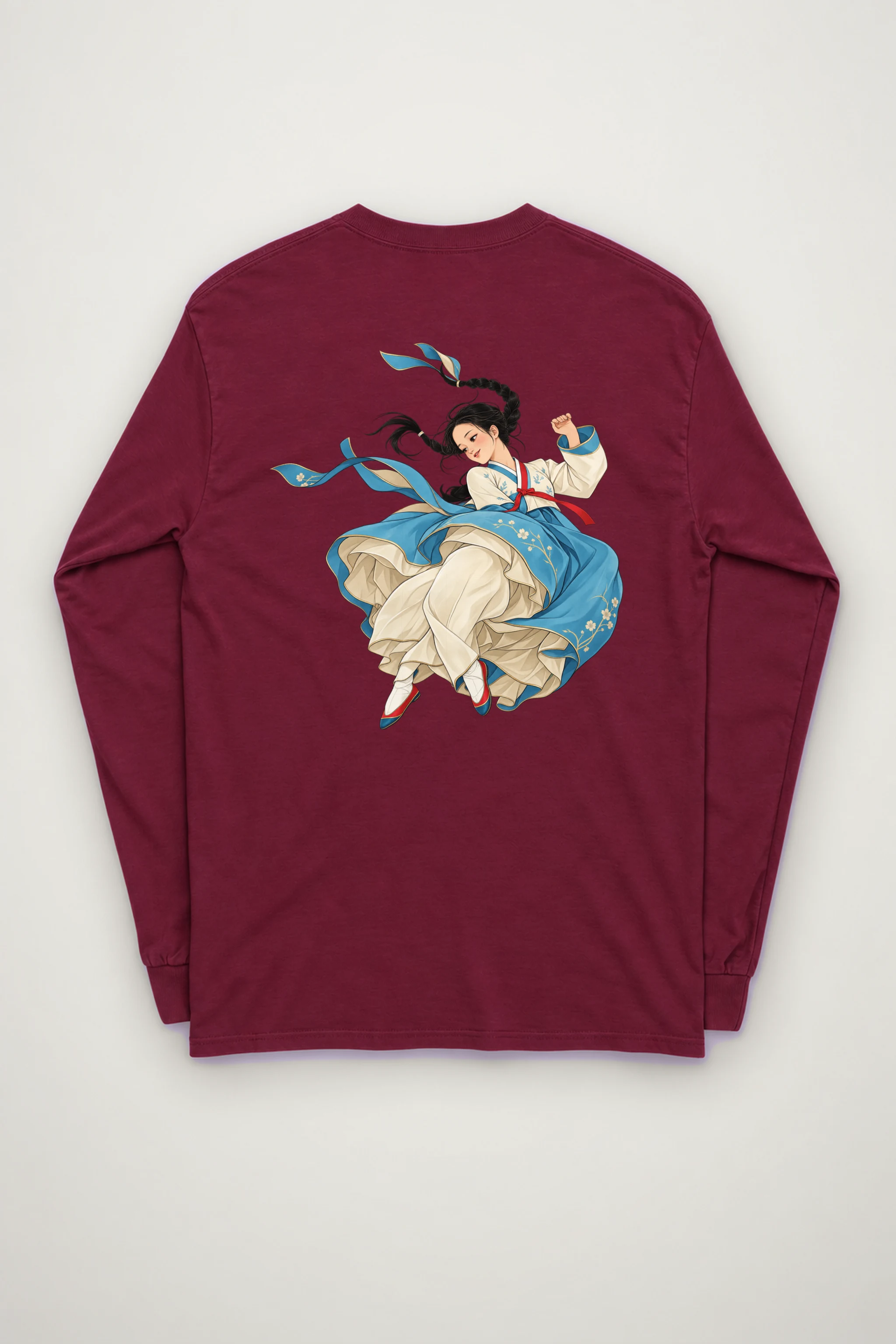 "Hanbok Motion" Unisex Longsleeve T-shirt