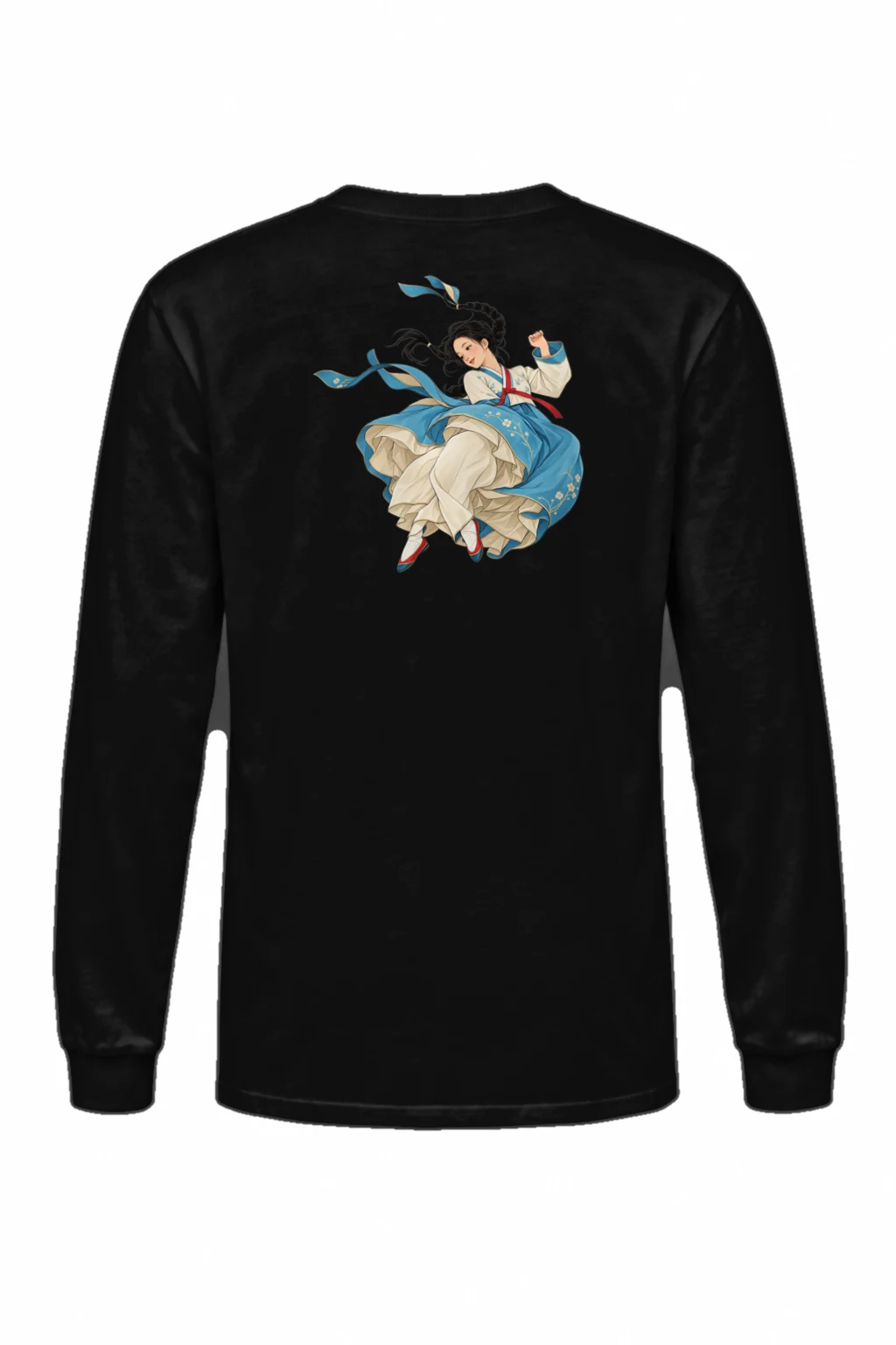 "Hanbok Motion" Unisex Longsleeve T-shirt | Gildan 2400