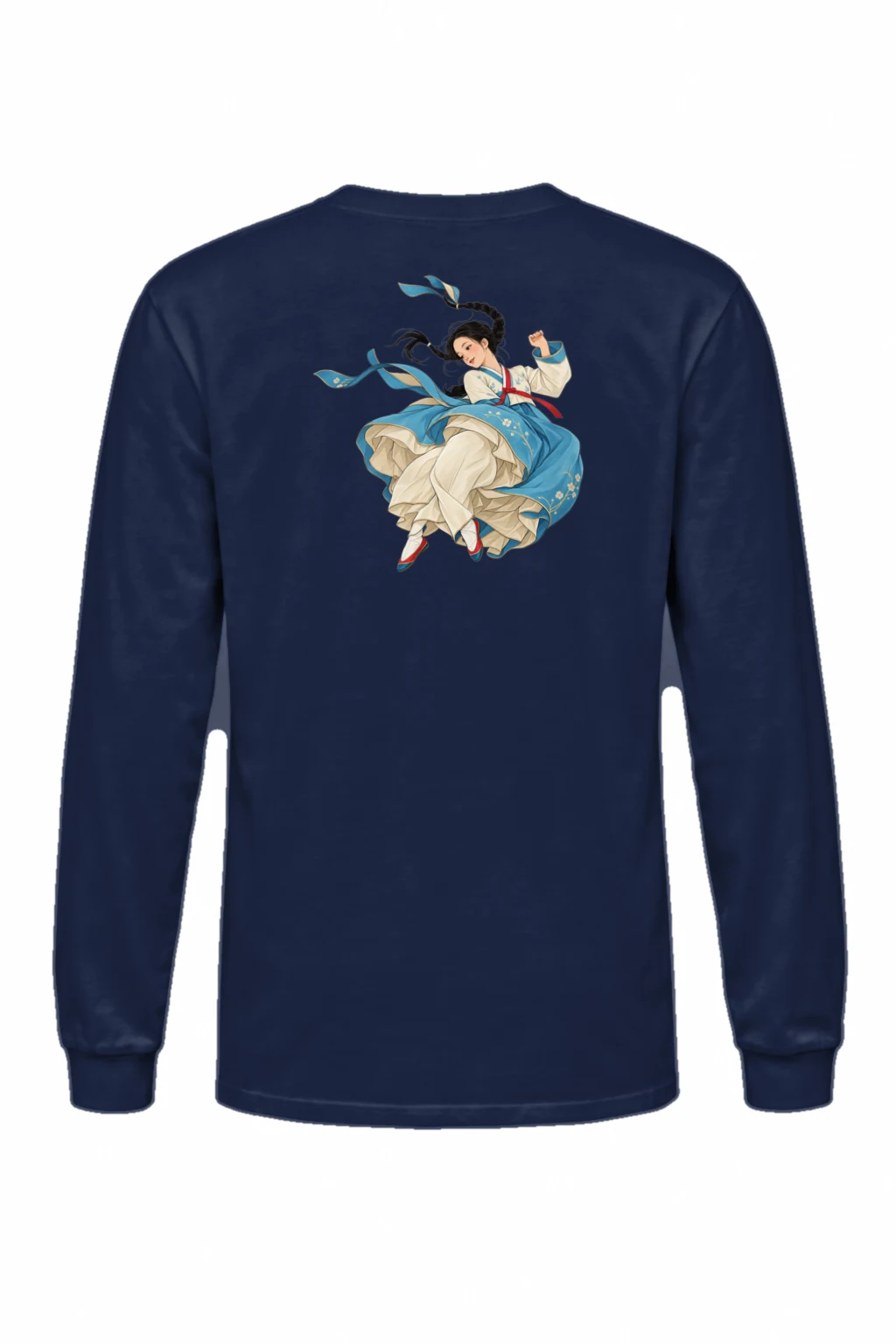 "Hanbok Motion" Unisex Longsleeve T-shirt | Gildan 2400