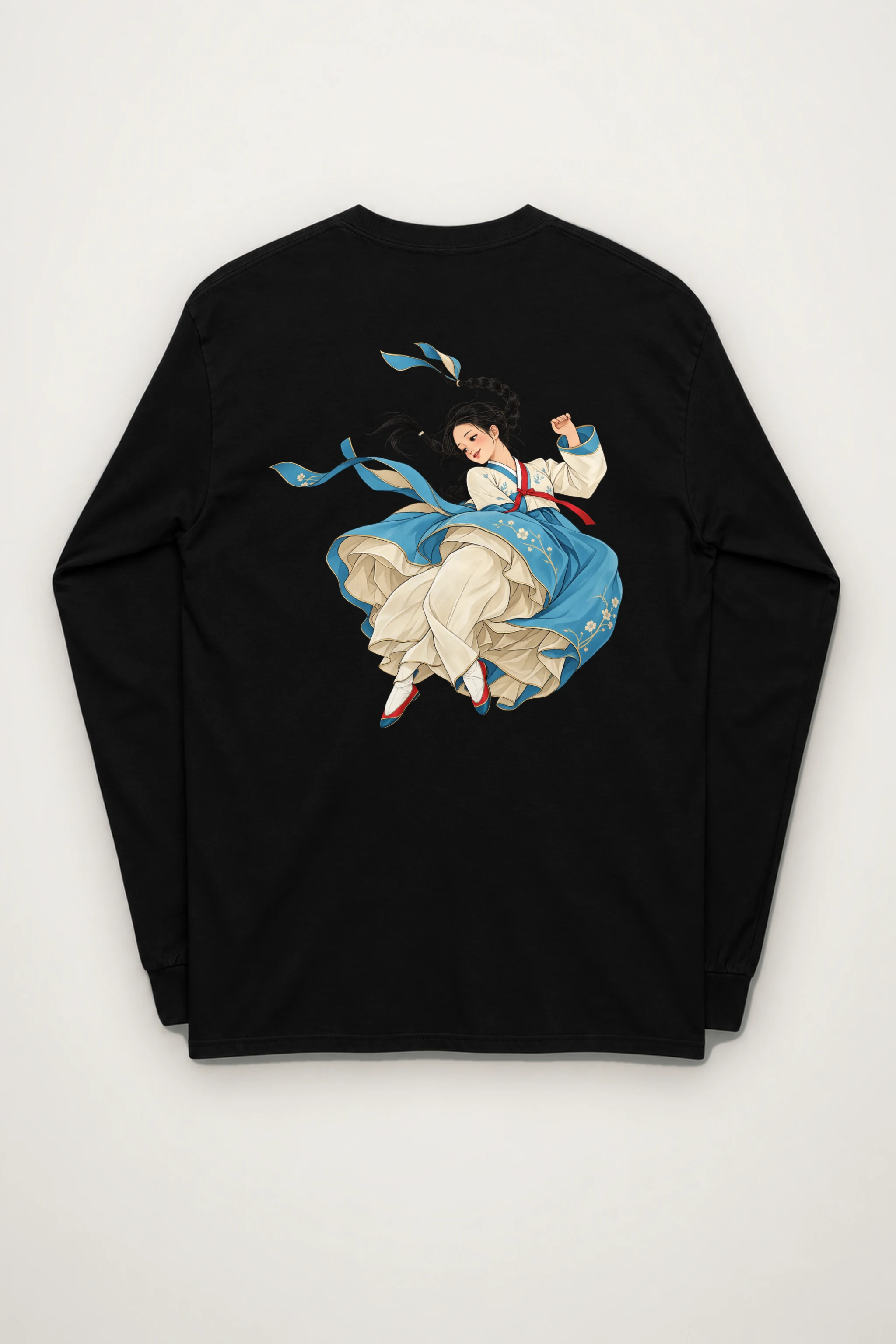 "Hanbok Motion" Unisex Longsleeve T-shirt