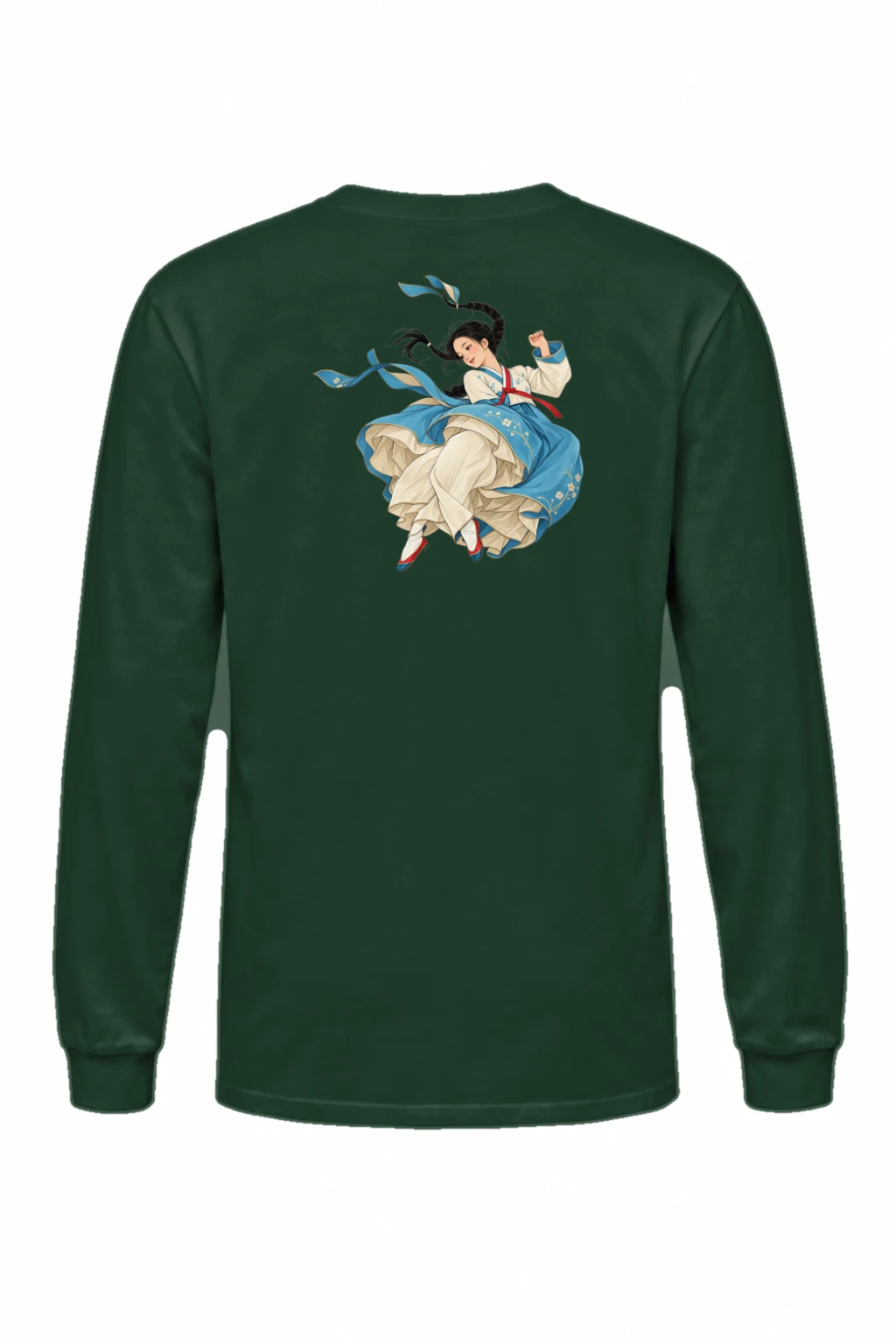 "Hanbok Motion" Unisex Longsleeve T-shirt | Gildan 2400