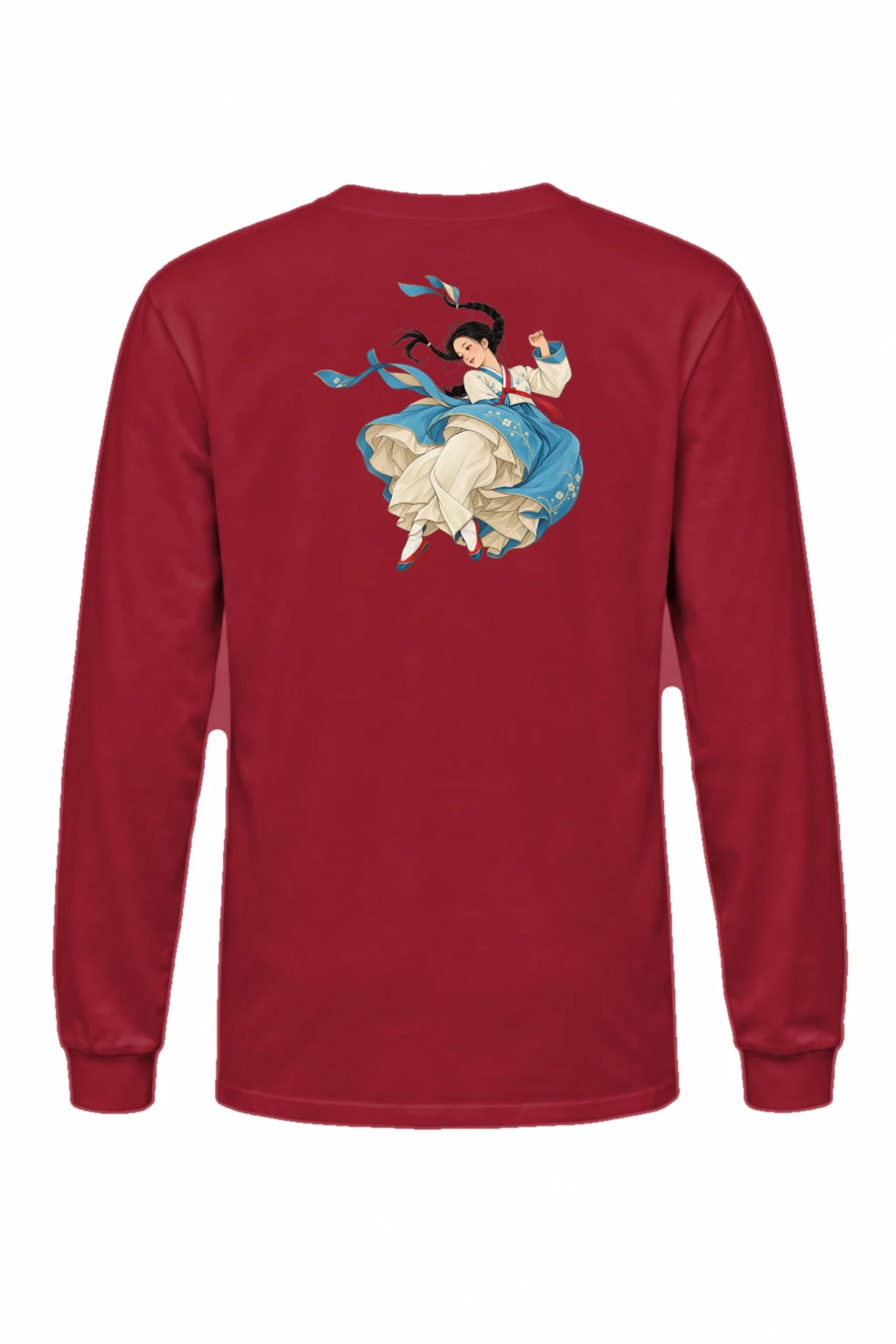 "Hanbok Motion" Unisex Longsleeve T-shirt | Gildan 2400