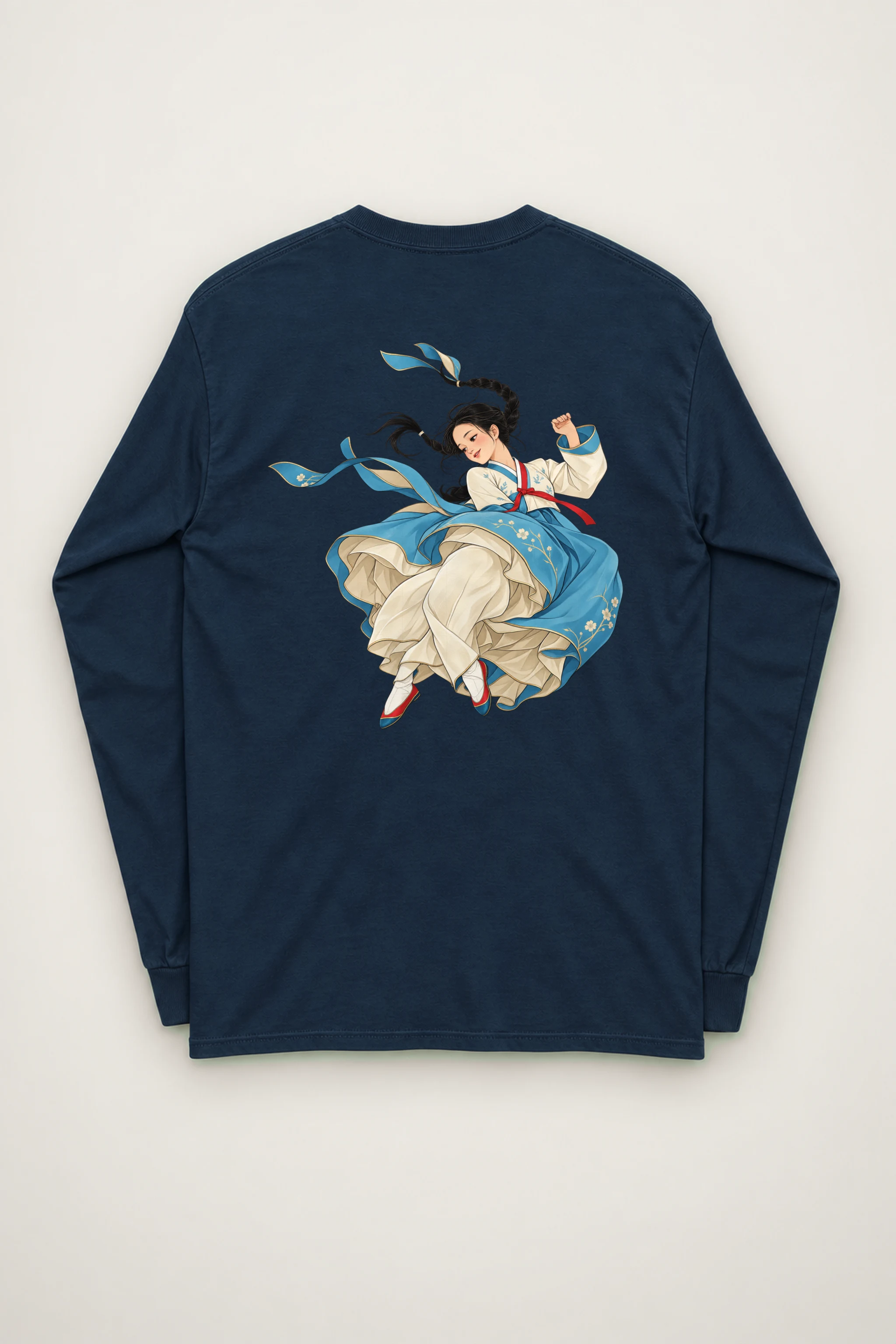 "Hanbok Motion" Unisex Longsleeve T-shirt