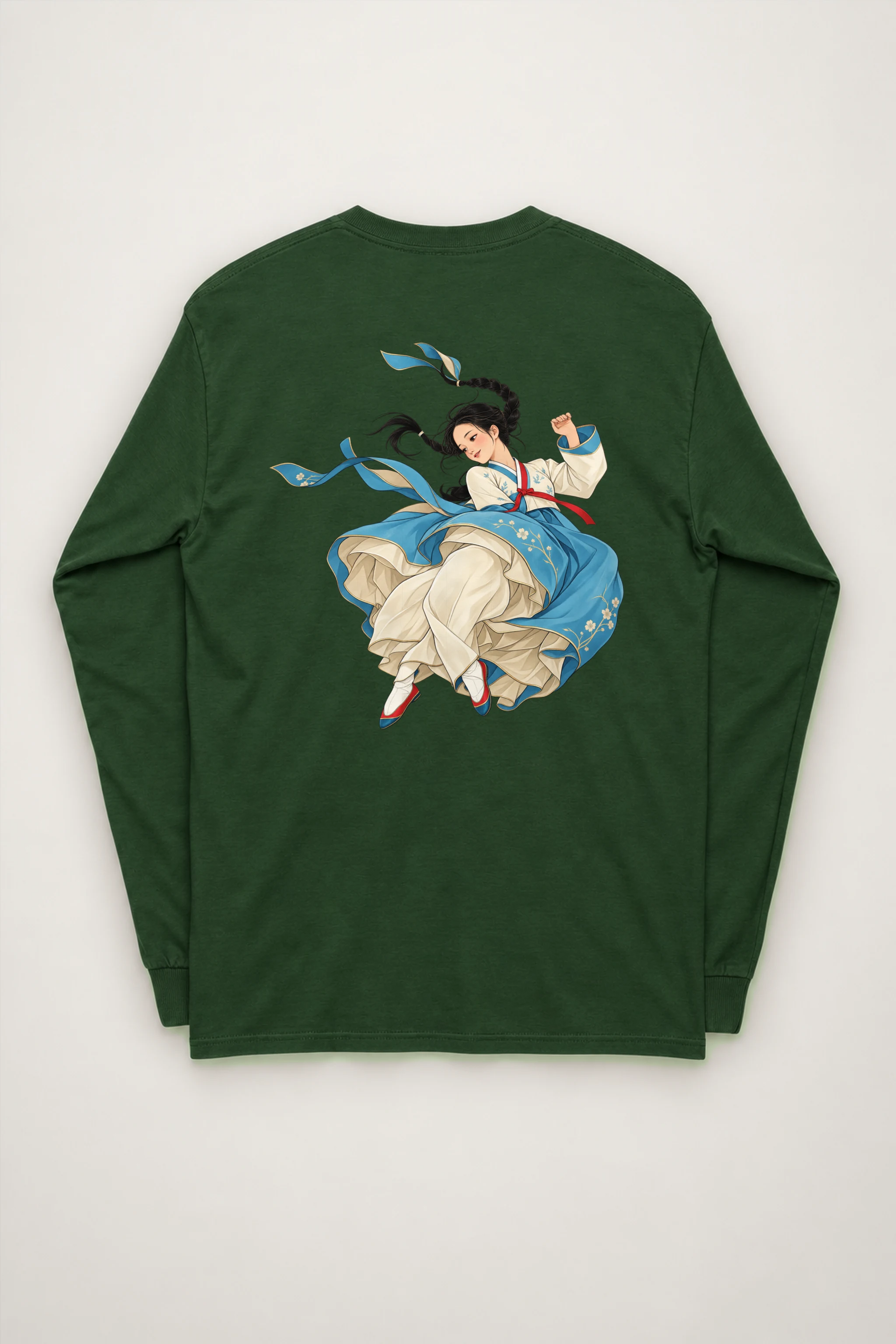 "Hanbok Motion" Unisex Longsleeve T-shirt