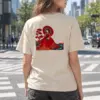 "Hanbok Parasol" Heavyweight Unisex Crewneck T-shirt | Gildan 5000