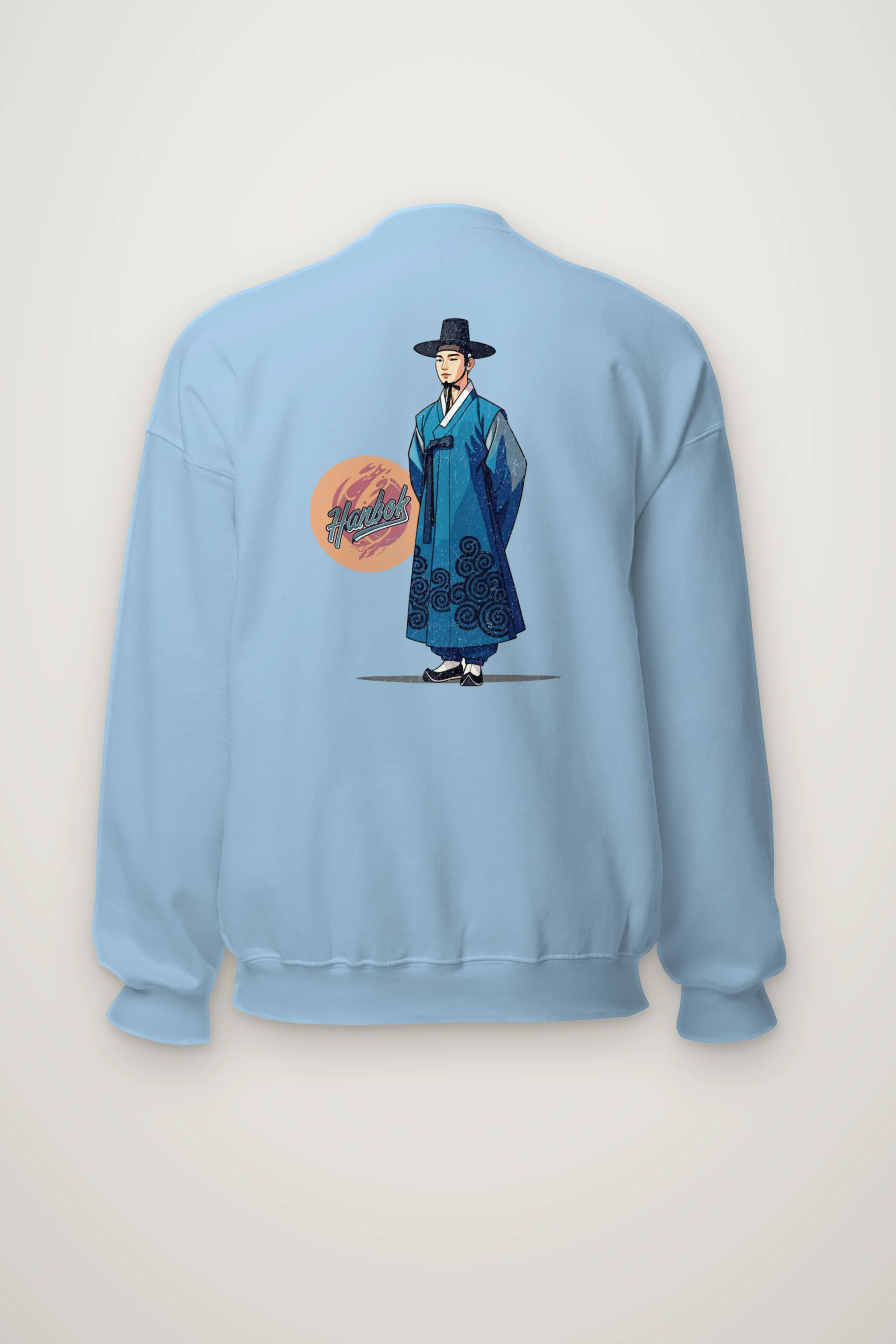 "Hanbok Portrait" Heavy Blend Unisex Crewneck Sweatshirt