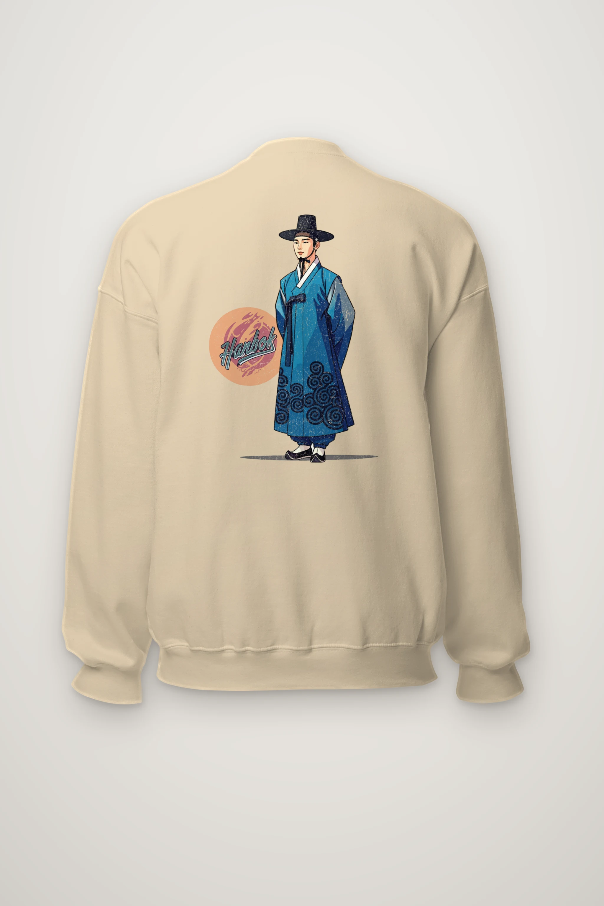 "Hanbok Portrait" Heavy Blend Unisex Crewneck Sweatshirt