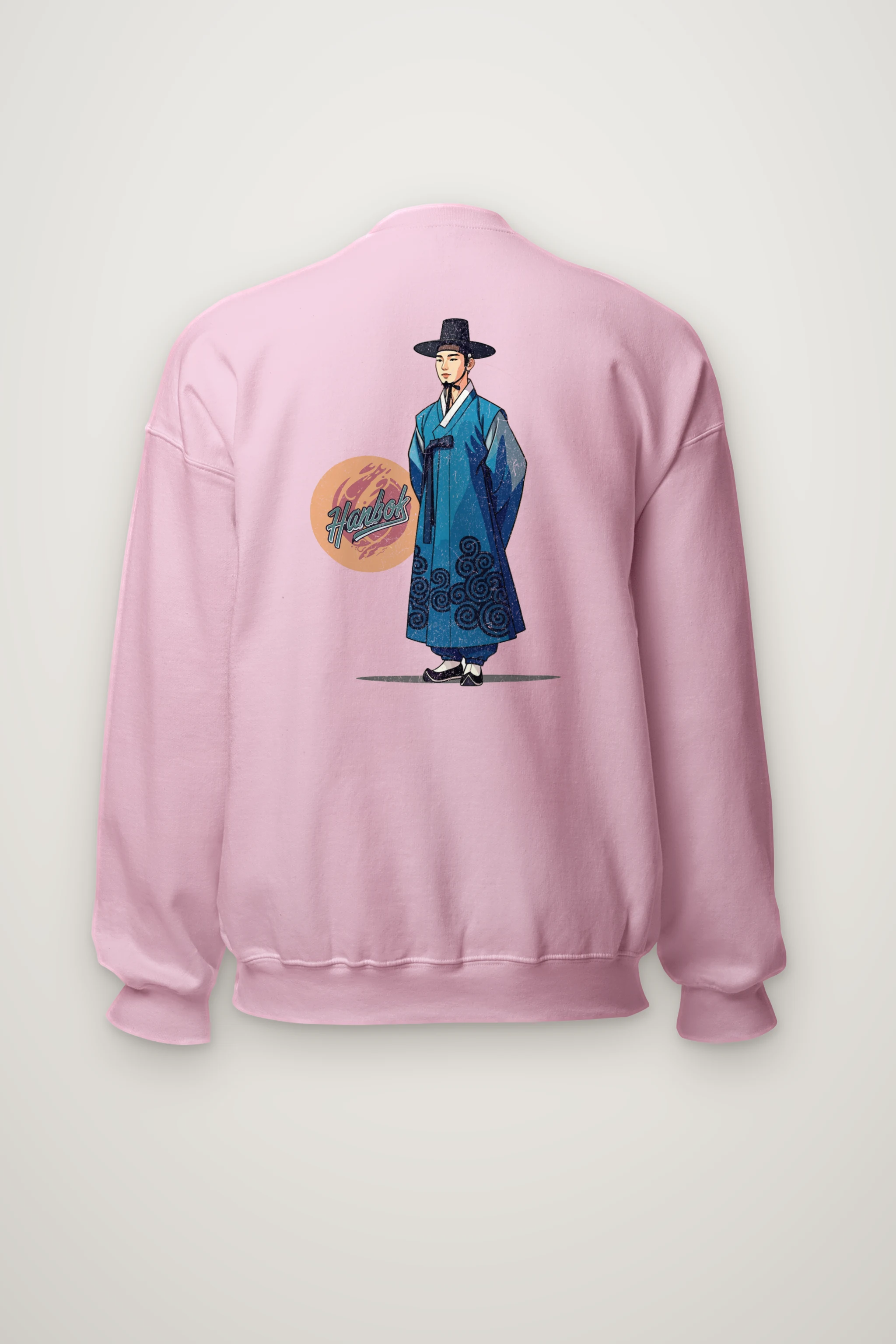"Hanbok Portrait" Heavy Blend Unisex Crewneck Sweatshirt