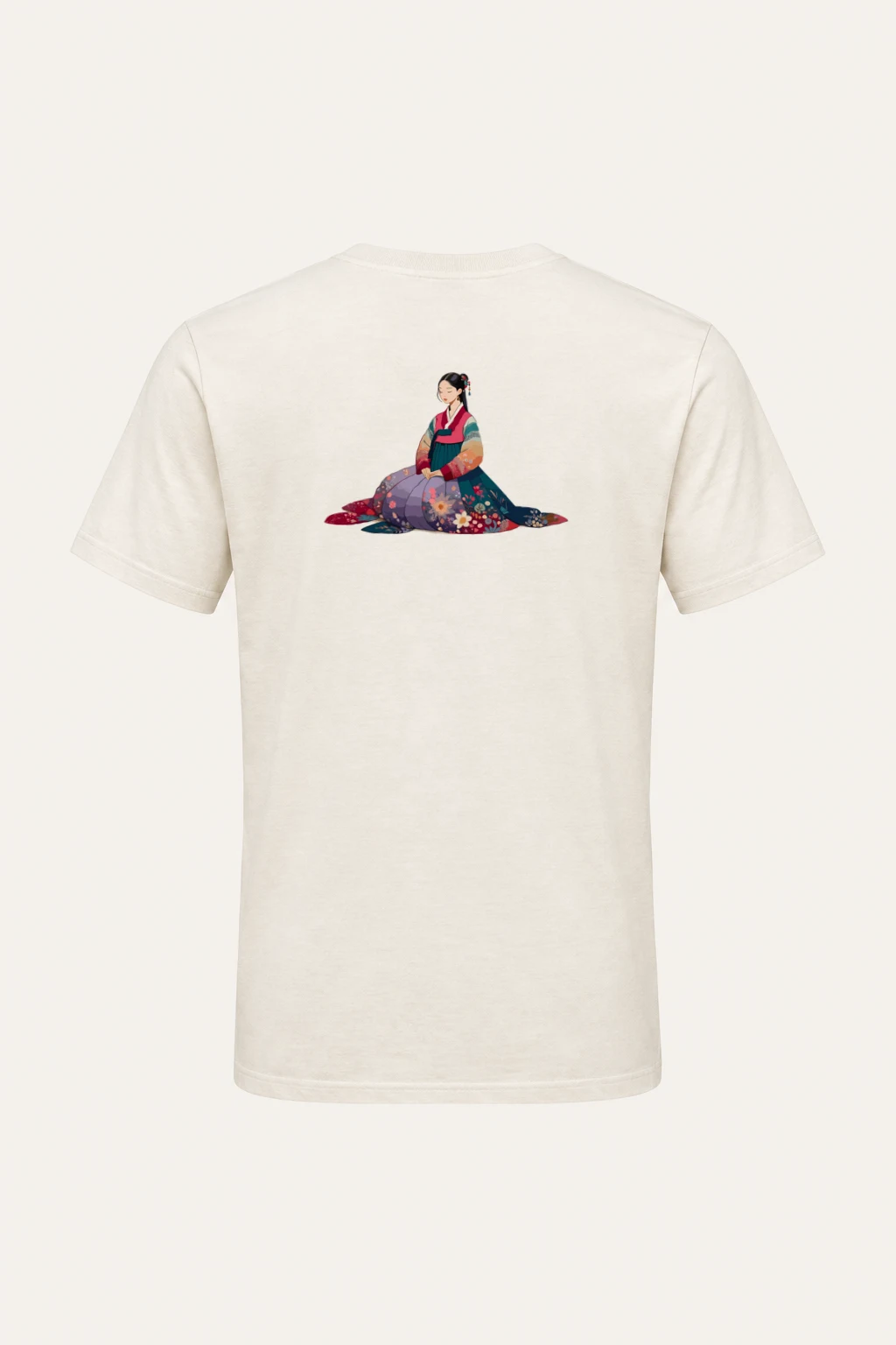 "Hanbok Reverie" Heavyweight Unisex Crewneck T-shirt | Gildan 5000