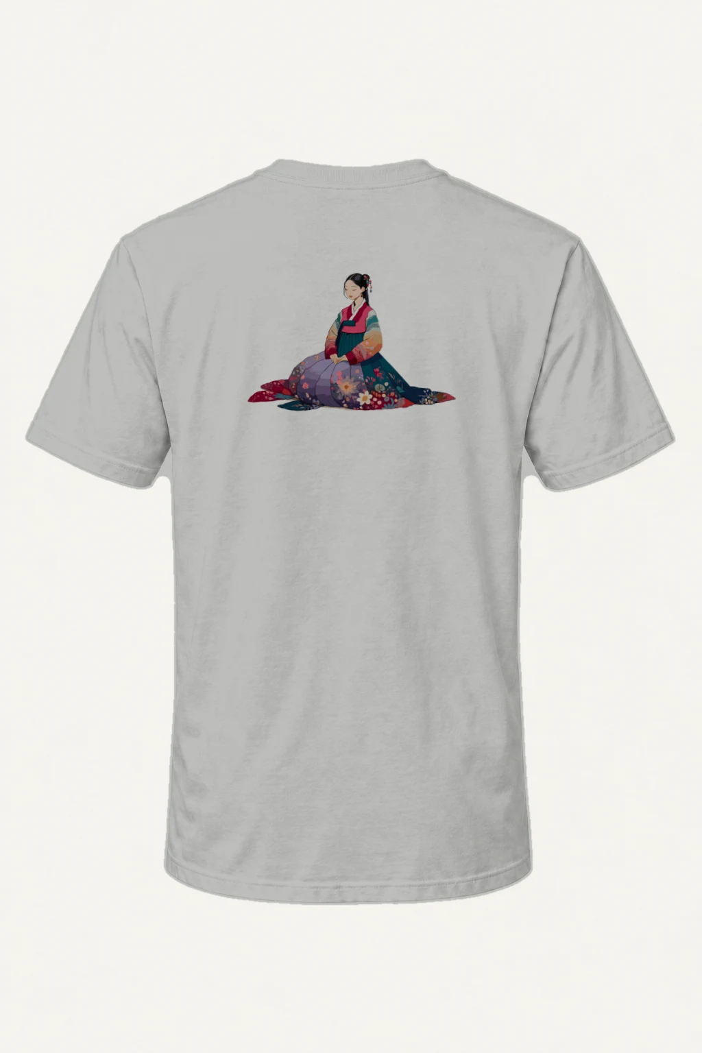 "Hanbok Reverie" Heavyweight Unisex Crewneck T-shirt | Gildan 5000