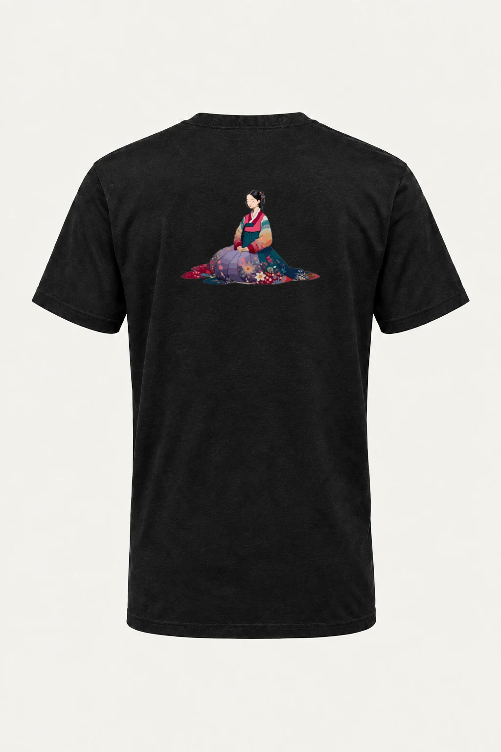 "Hanbok Reverie" Heavyweight Unisex Crewneck T-shirt | Gildan 5000