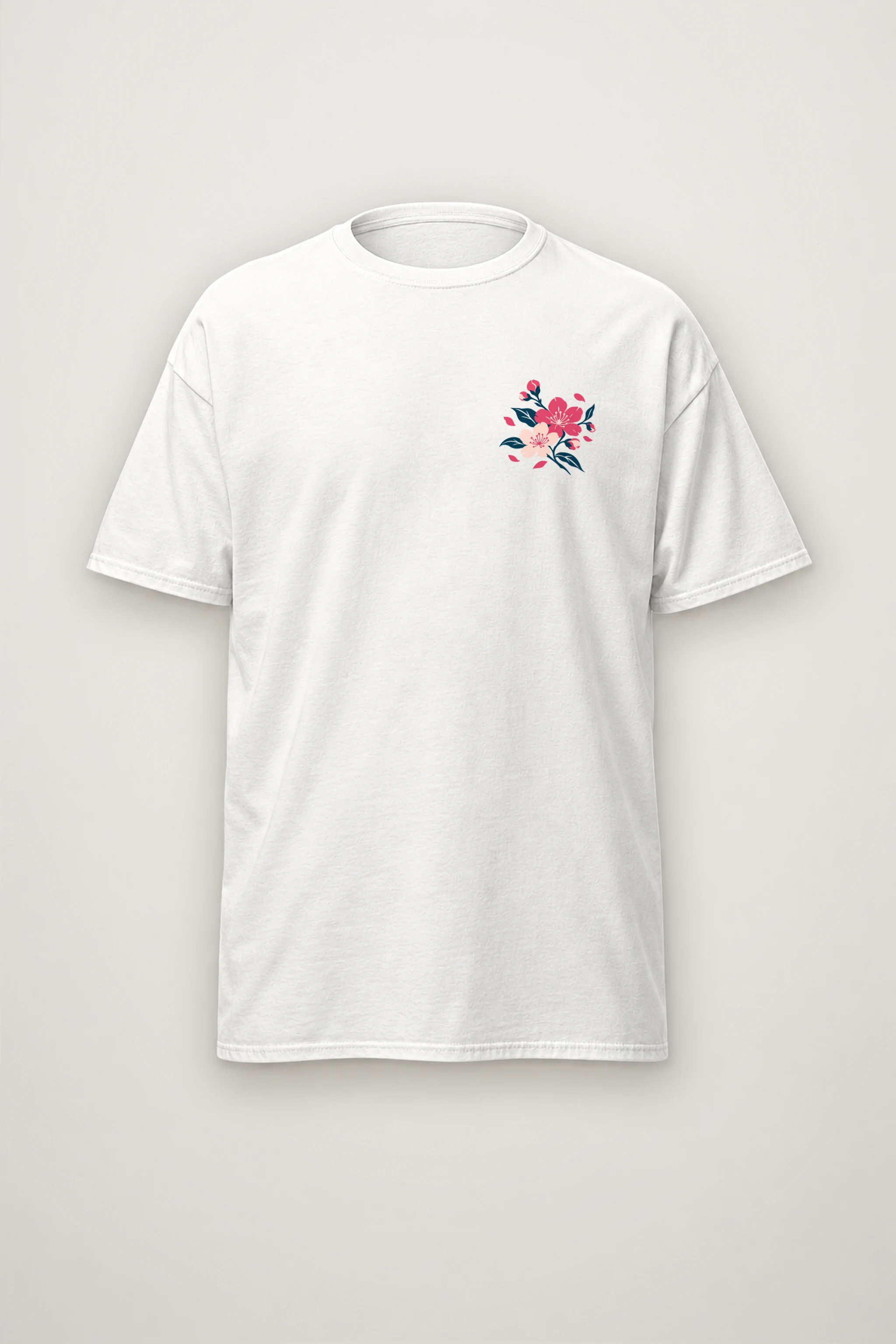 "Hanbok Reverie" Heavyweight Unisex Crewneck T-shirt