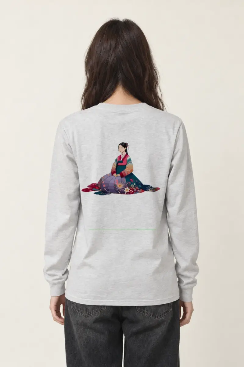 "Hanbok Reverie" Unisex Longsleeve T-shirt | Gildan 2400