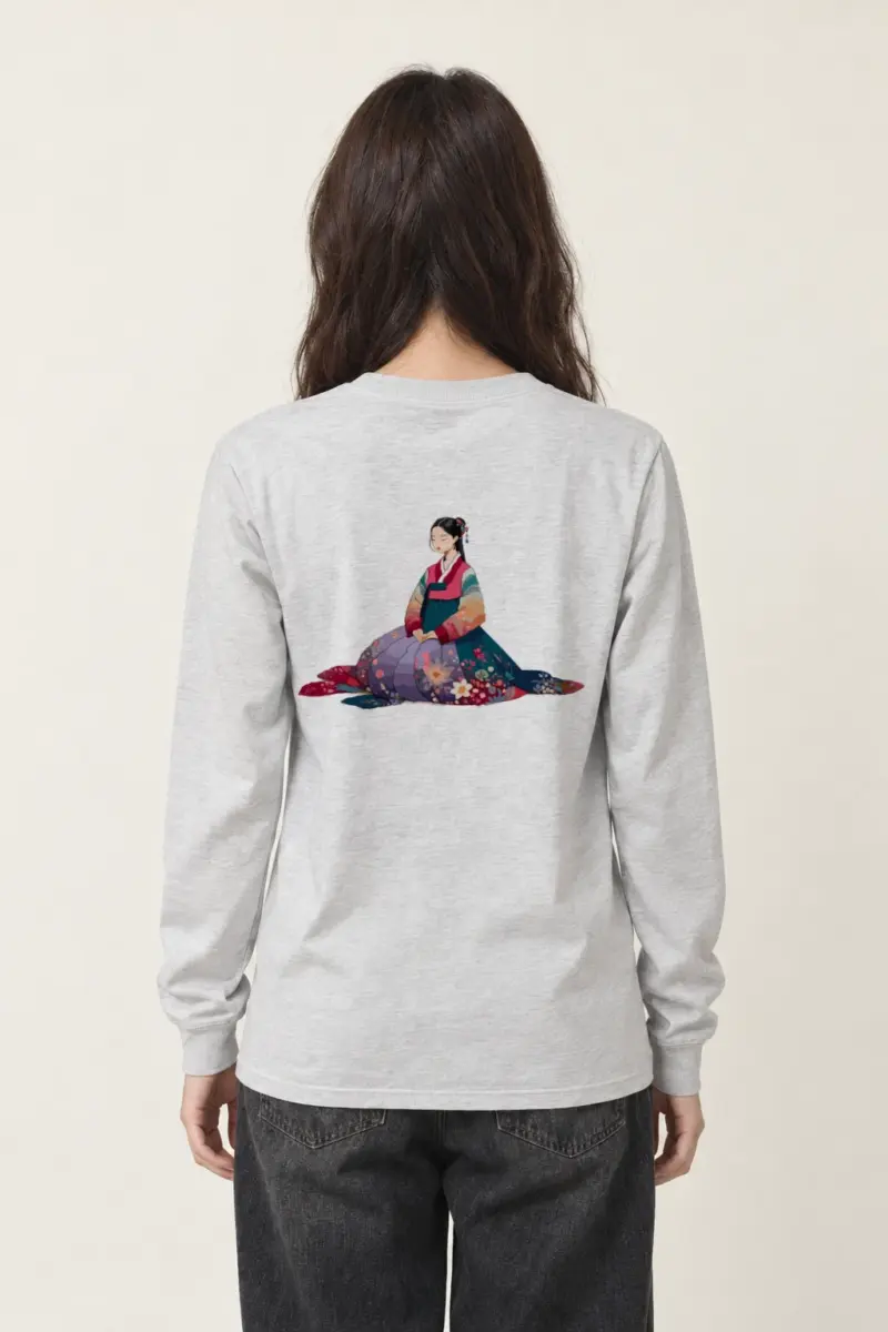 "Hanbok Reverie" Unisex Longsleeve T-shirt