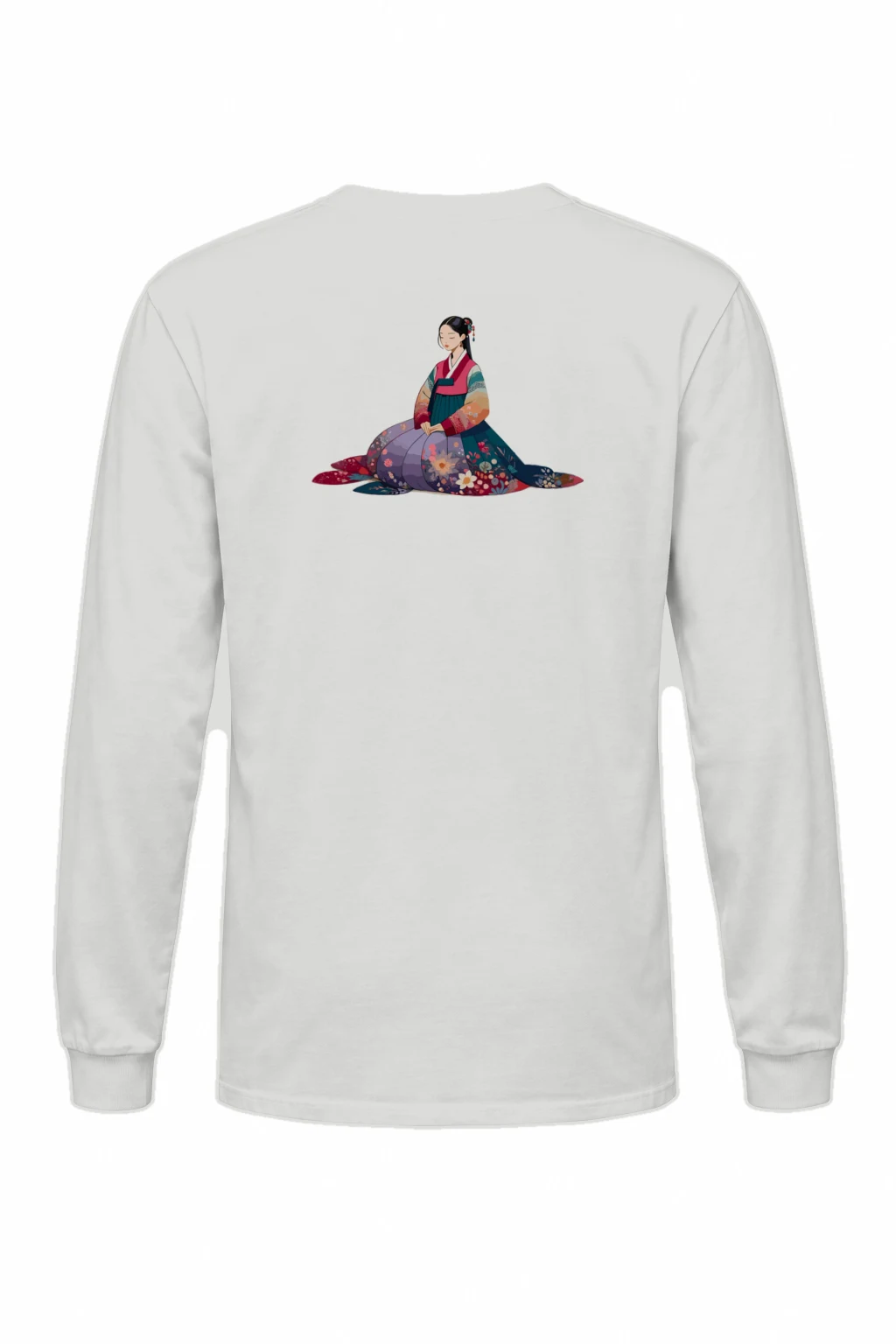 "Hanbok Reverie" Unisex Longsleeve T-shirt | Gildan 2400
