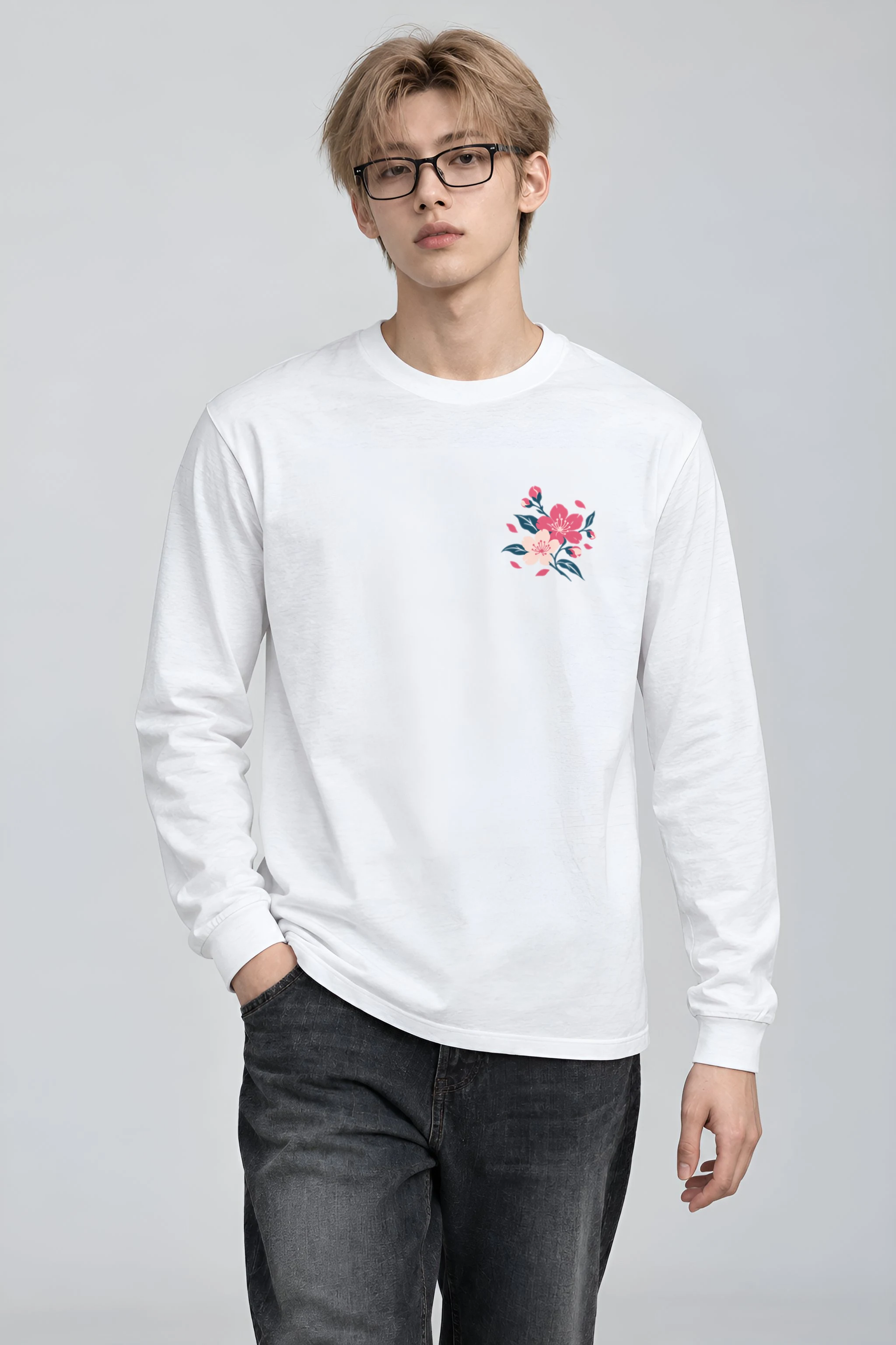 "Hanbok Reverie" Unisex Longsleeve T-shirt