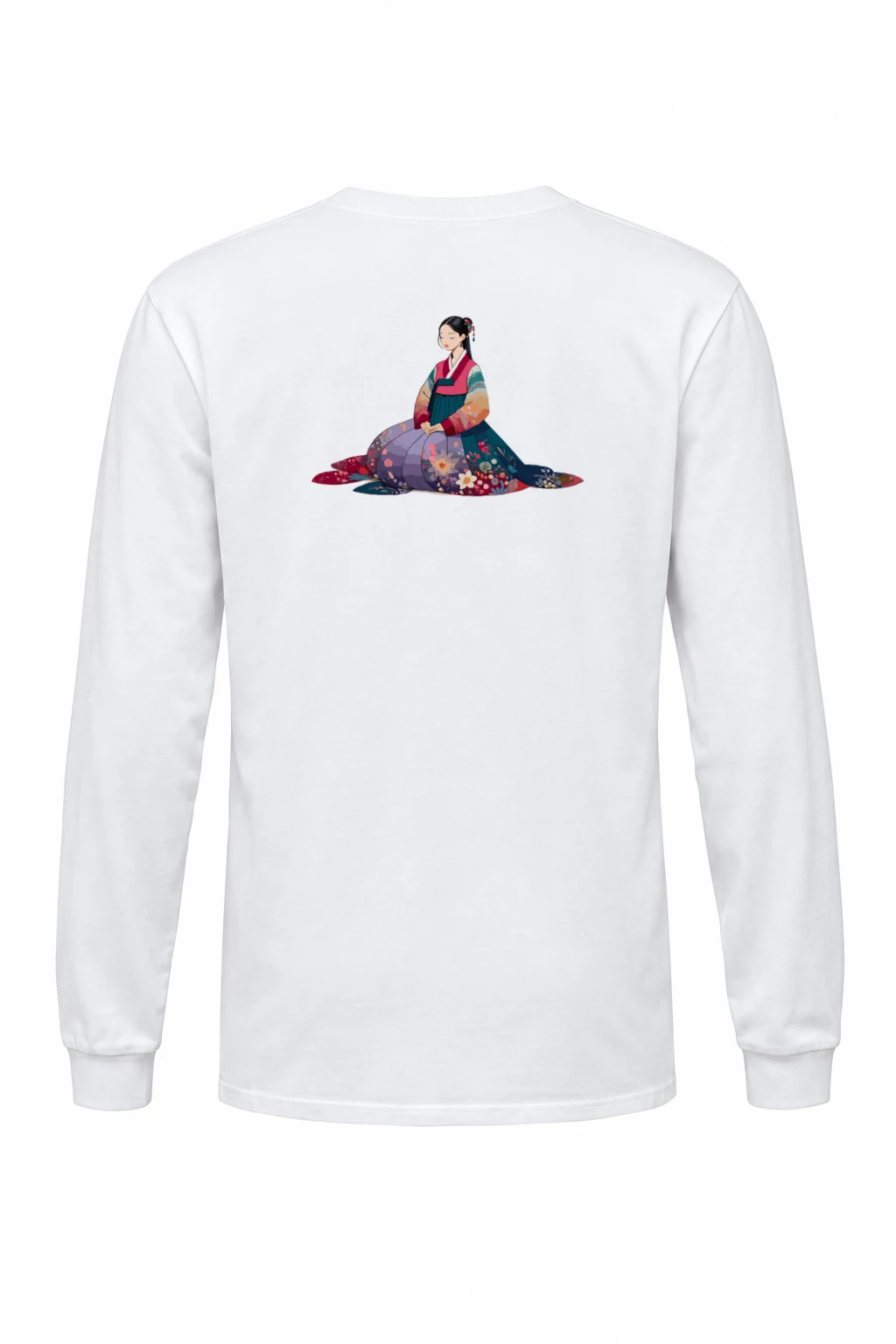 "Hanbok Reverie" Unisex Longsleeve T-shirt | Gildan 2400