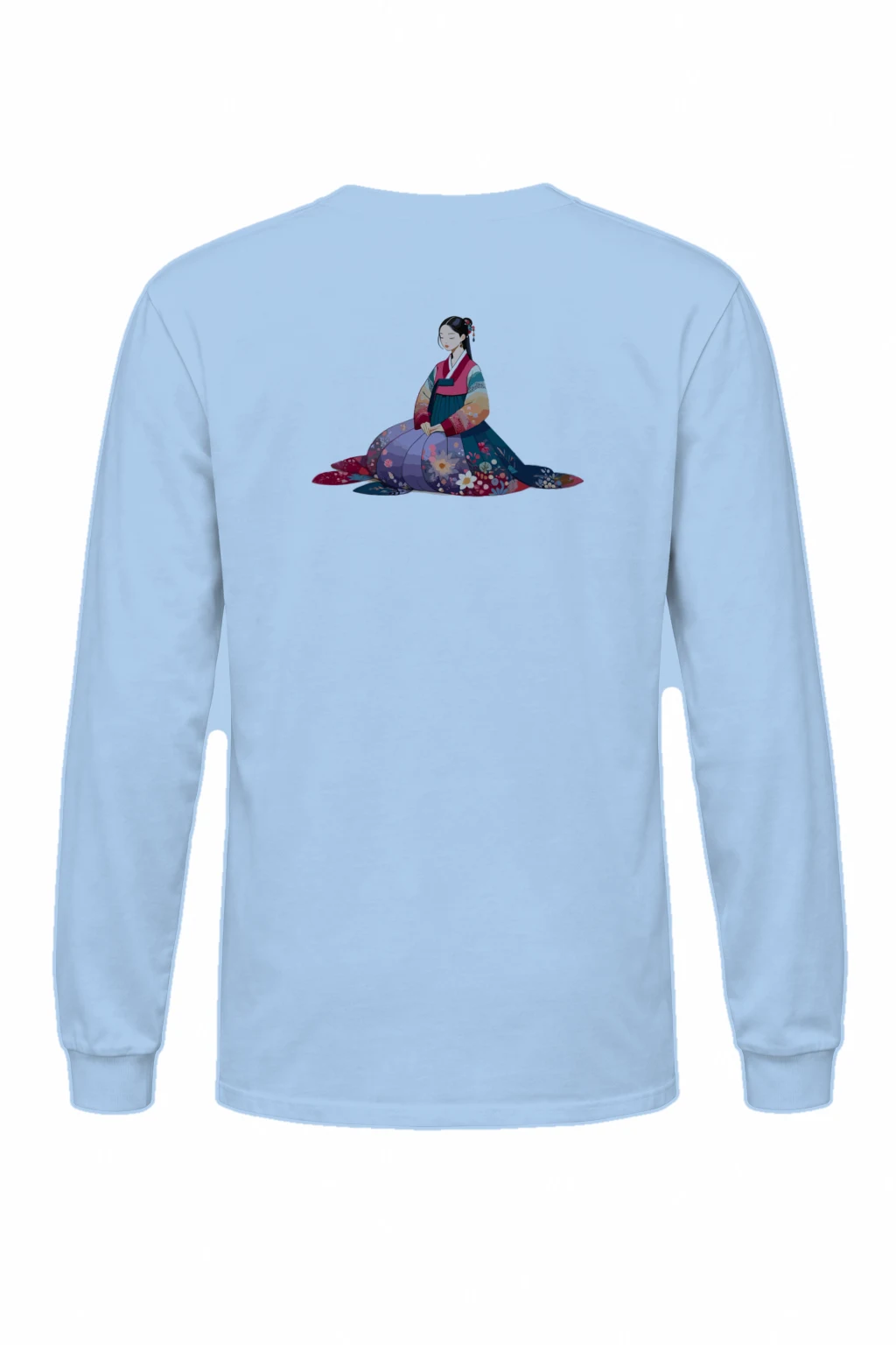 "Hanbok Reverie" Unisex Longsleeve T-shirt | Gildan 2400