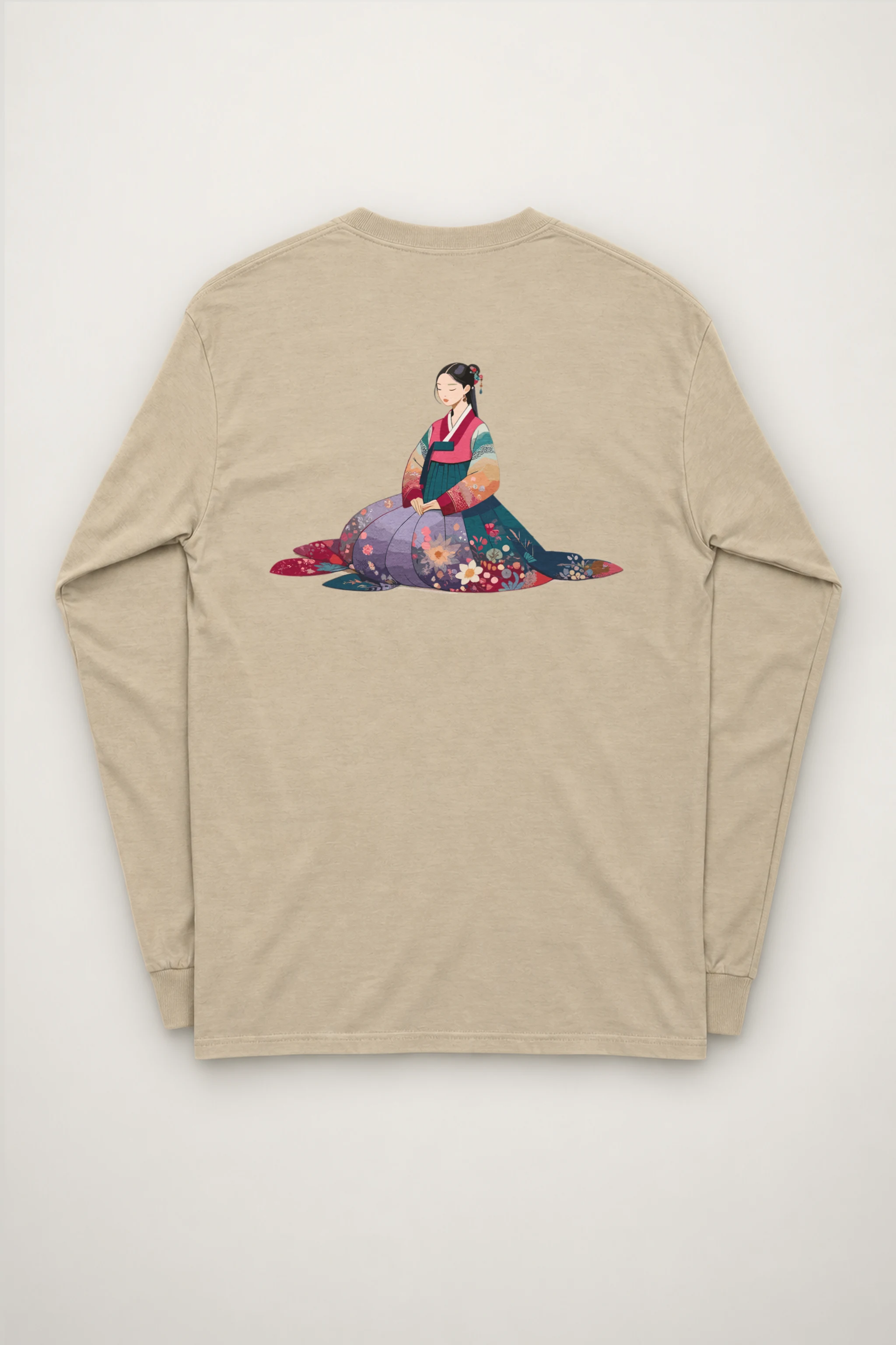 "Hanbok Reverie" Unisex Longsleeve T-shirt