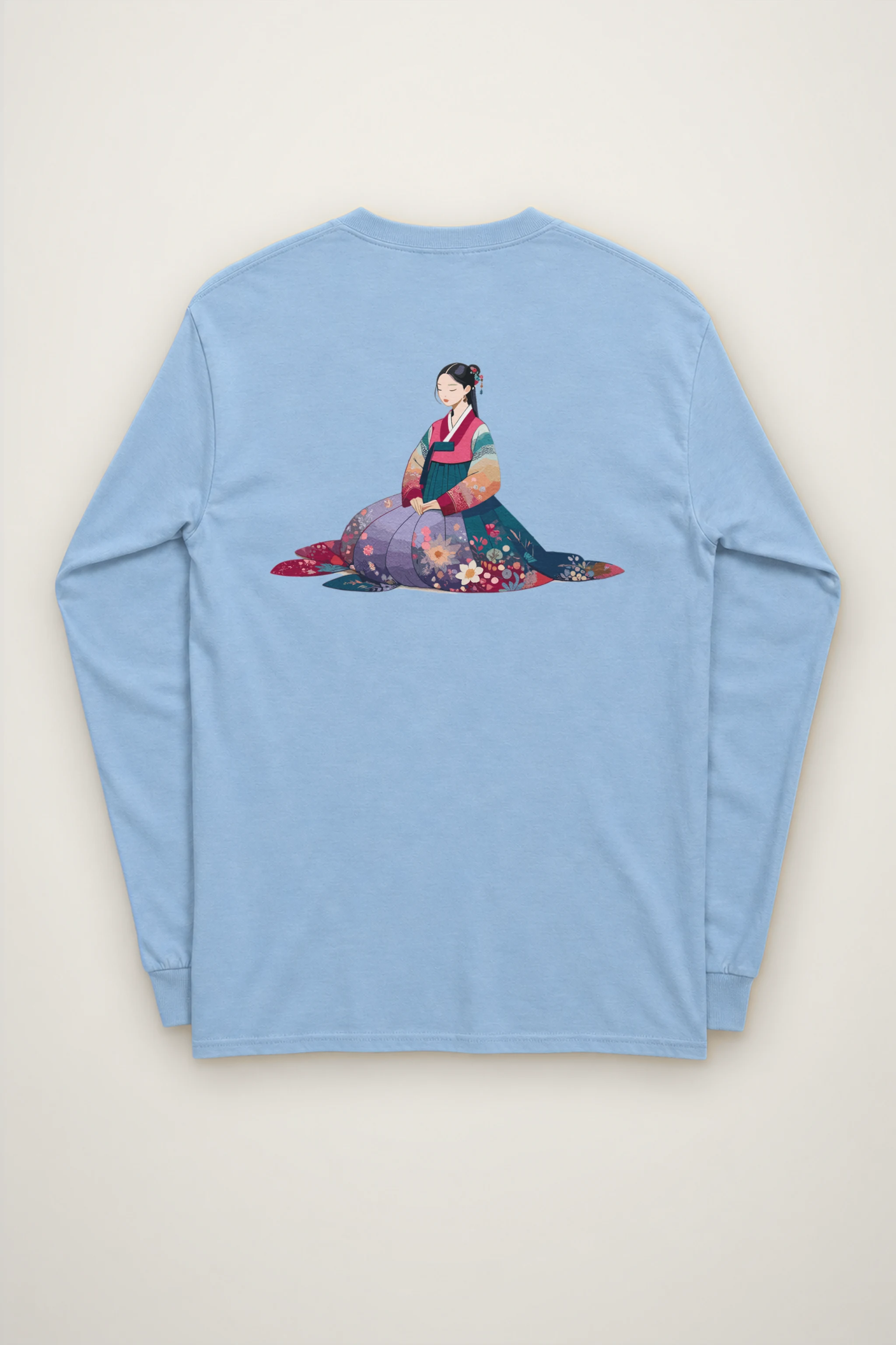 "Hanbok Reverie" Unisex Longsleeve T-shirt