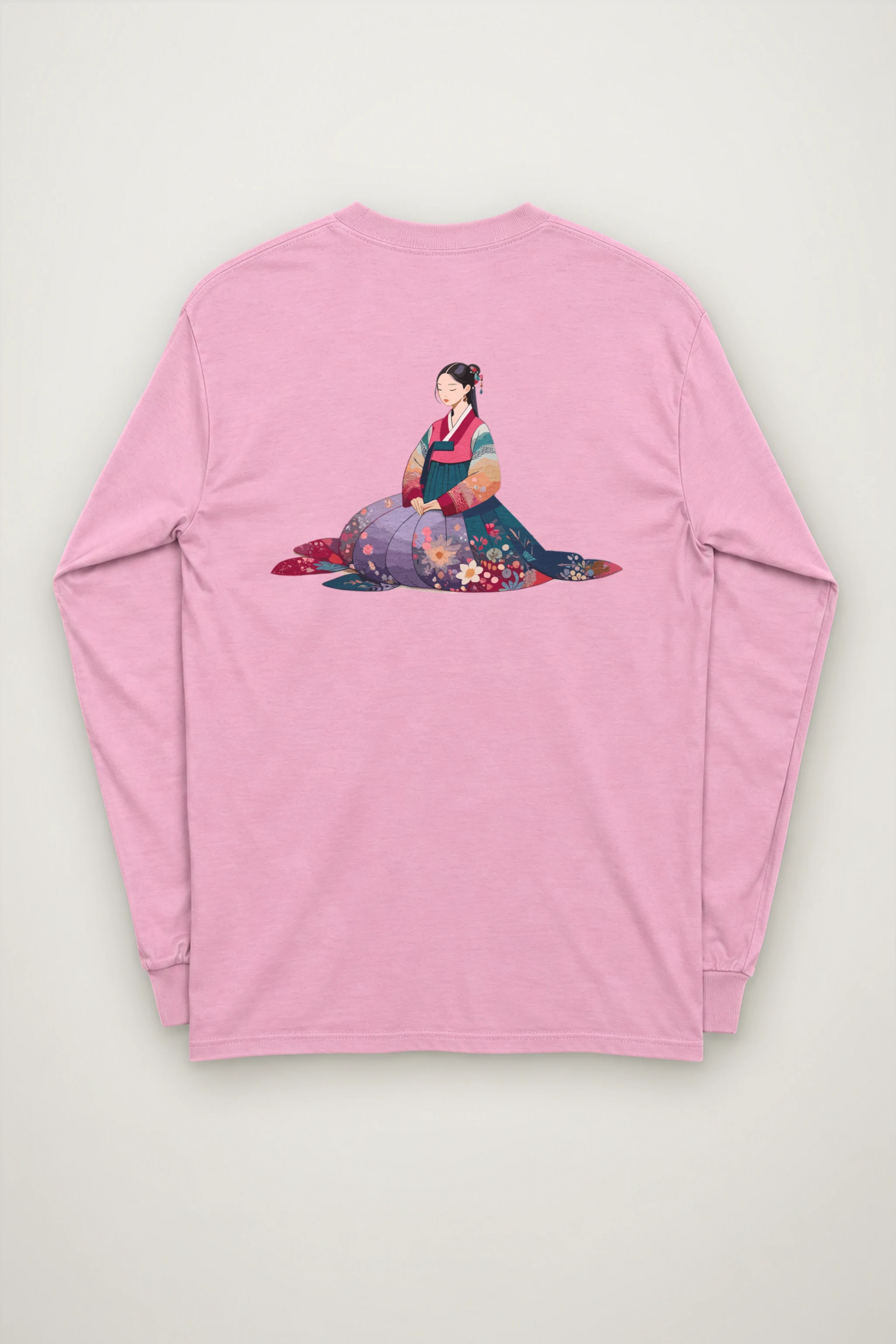 "Hanbok Reverie" Unisex Longsleeve T-shirt