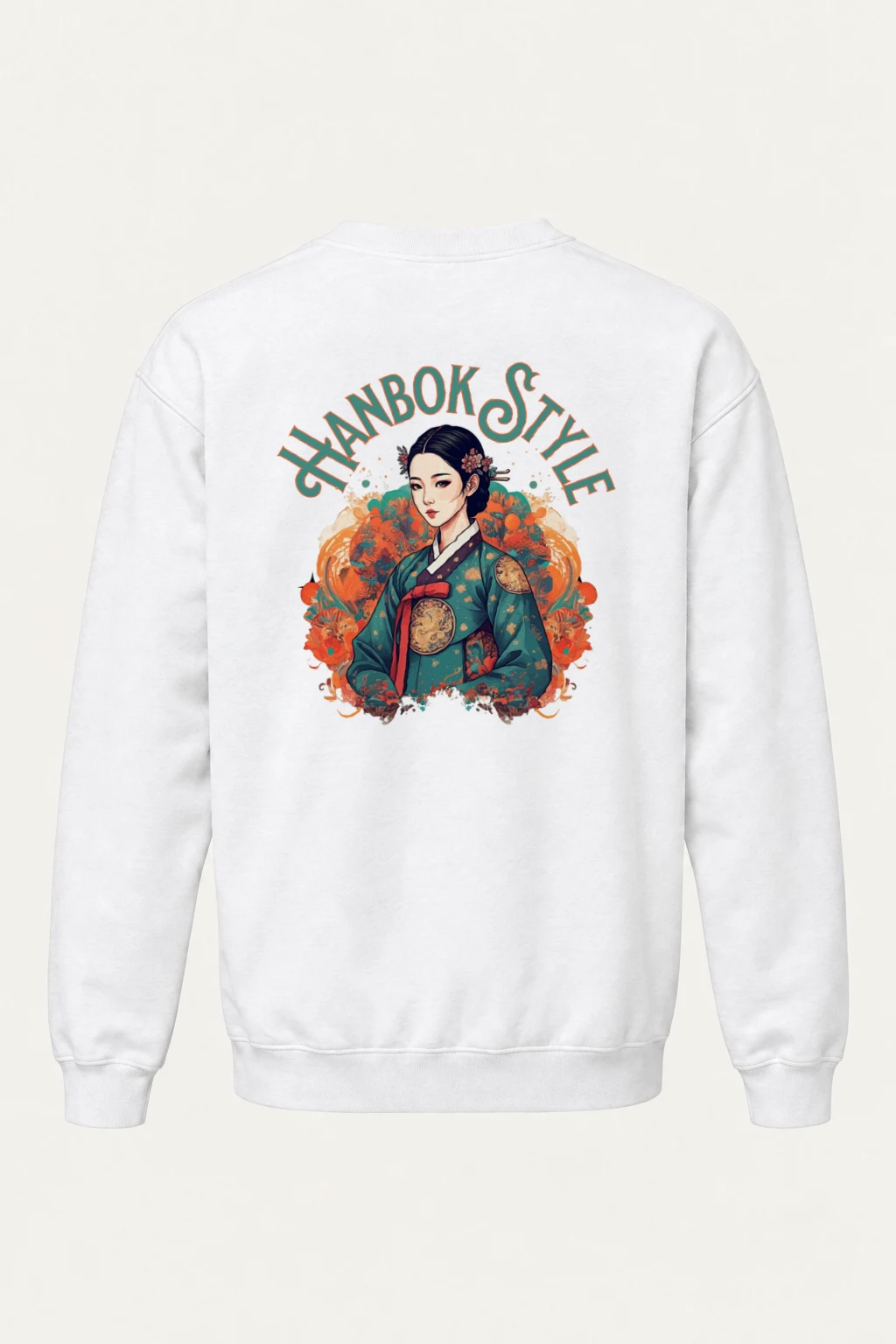 "Hanbok Style" Heavy Blend Unisex Crewneck Sweatshirt | Gildan 18000