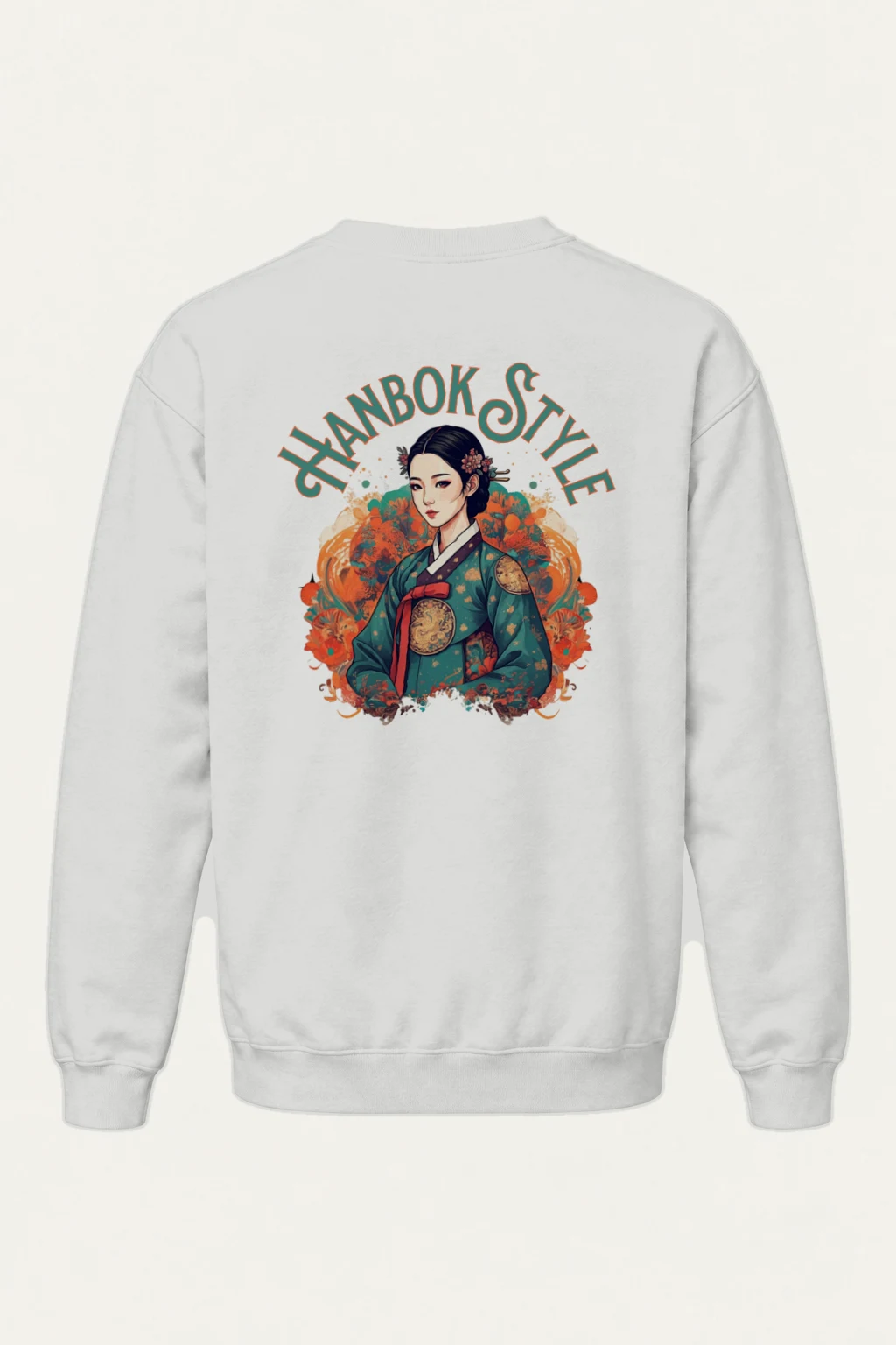 "Hanbok Style" Heavy Blend Unisex Crewneck Sweatshirt | Gildan 18000