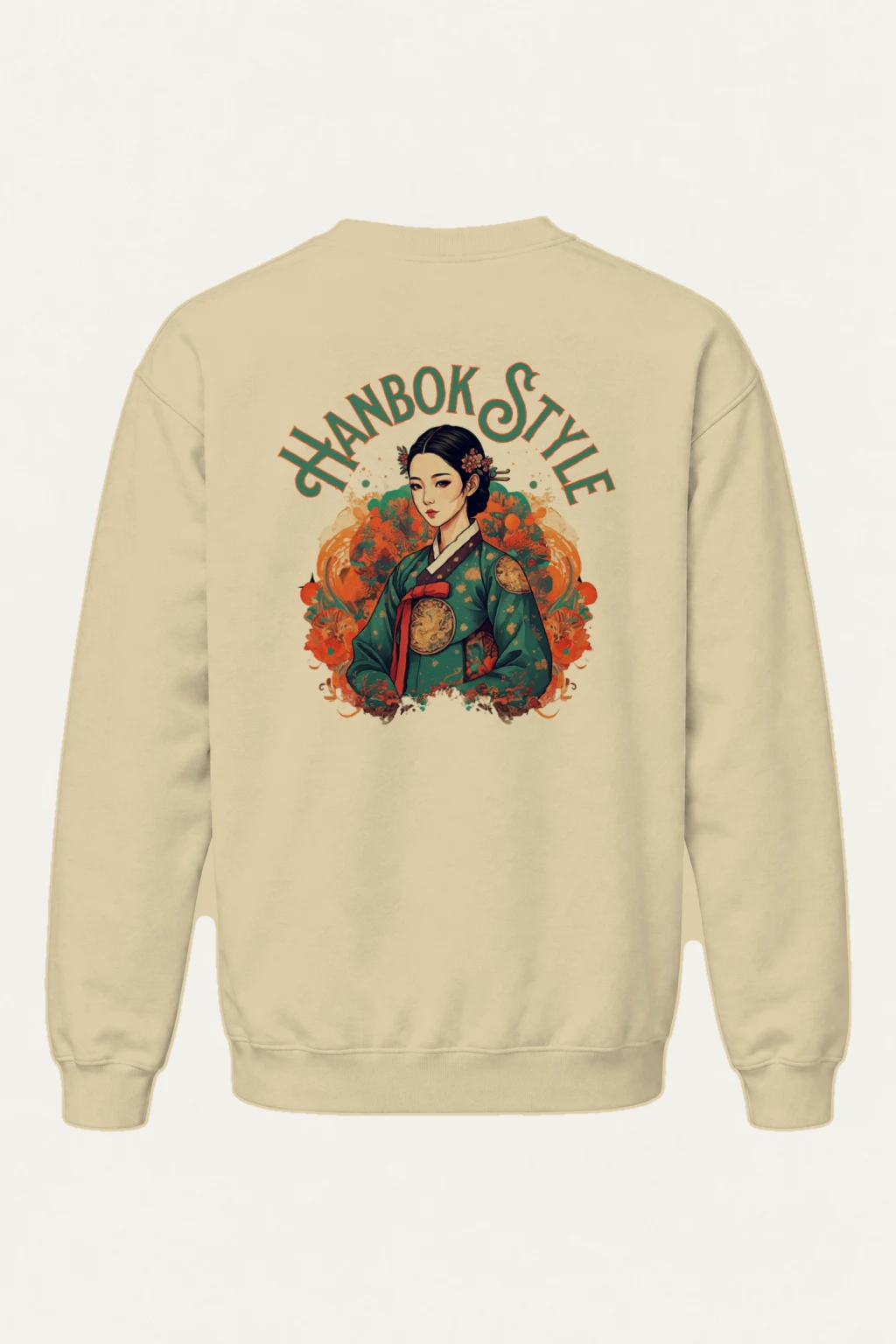 "Hanbok Style" Heavy Blend Unisex Crewneck Sweatshirt | Gildan 18000