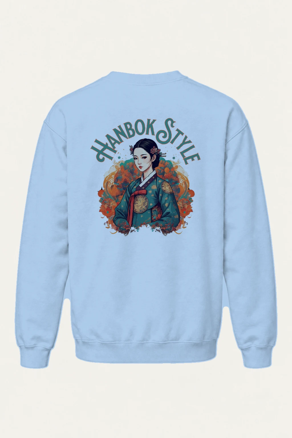 "Hanbok Style" Heavy Blend Unisex Crewneck Sweatshirt | Gildan 18000