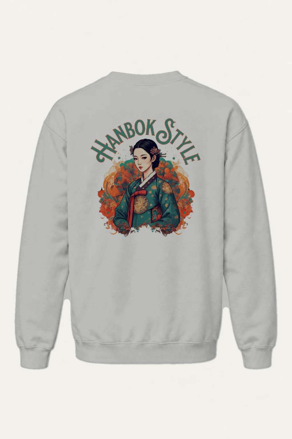 "Hanbok Style" Heavy Blend Unisex Crewneck Sweatshirt | Gildan 18000