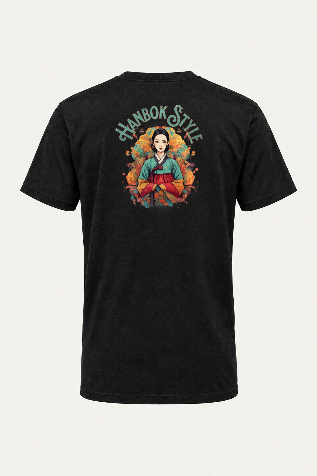 "Hanbok Style" Heavyweight Unisex Crewneck T-shirt | Gildan 5000