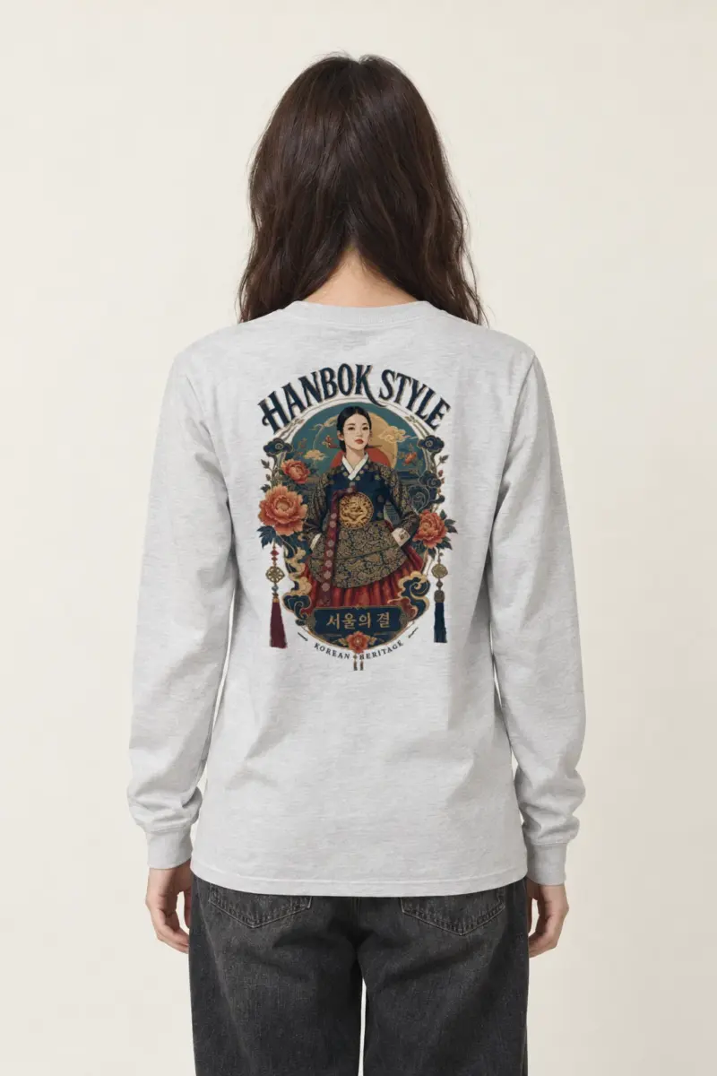 "Hanbok Style" Unisex Longsleeve T-shirt