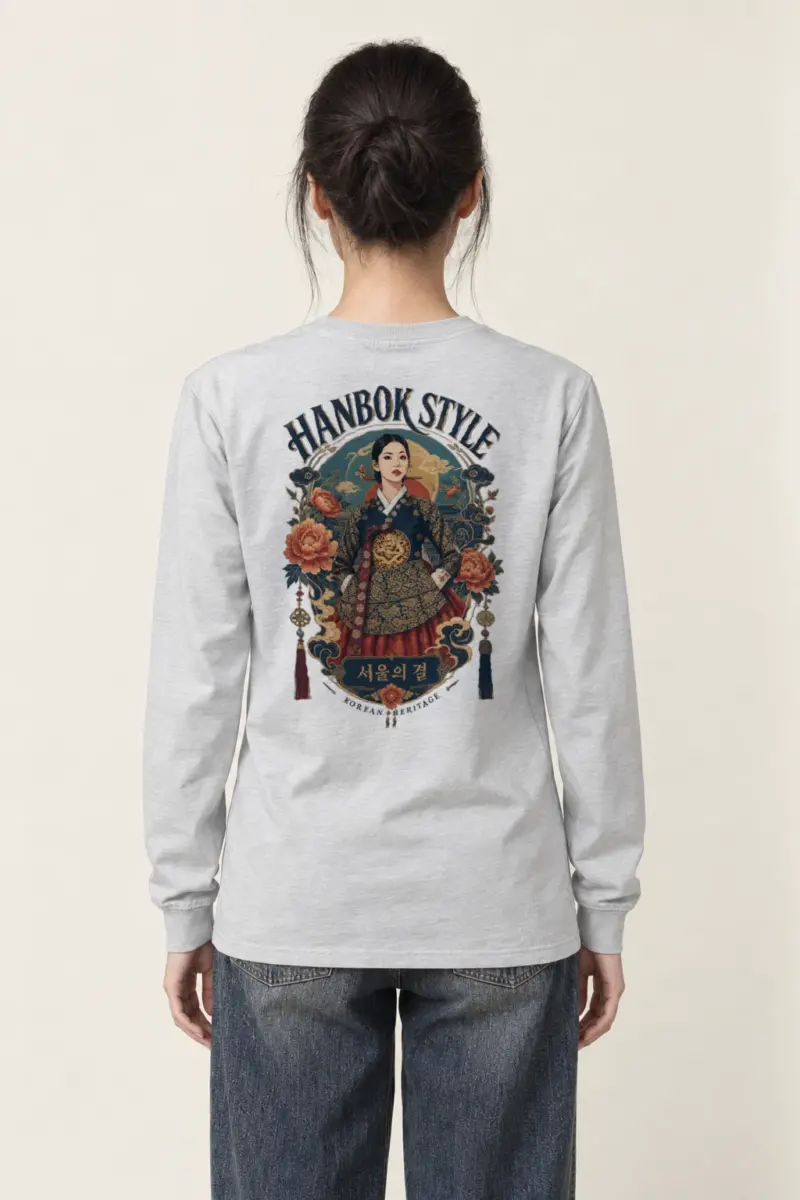 "Hanbok Style" Unisex Longsleeve T-shirt