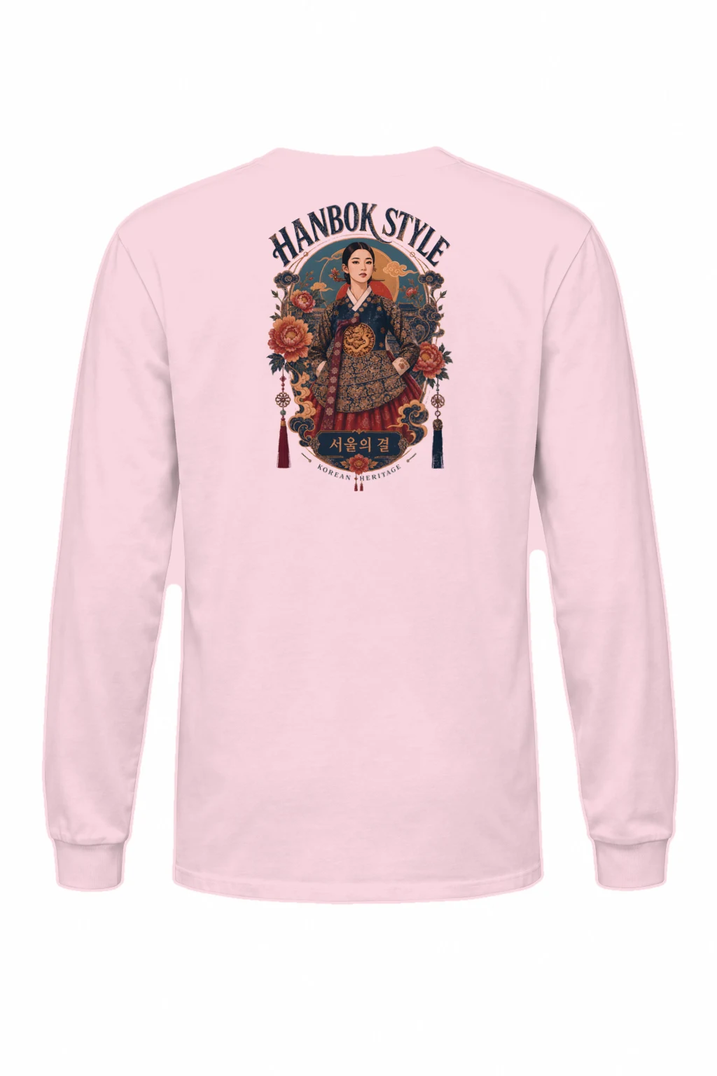 "Hanbok Style" Unisex Longsleeve T-shirt | Gildan 2400