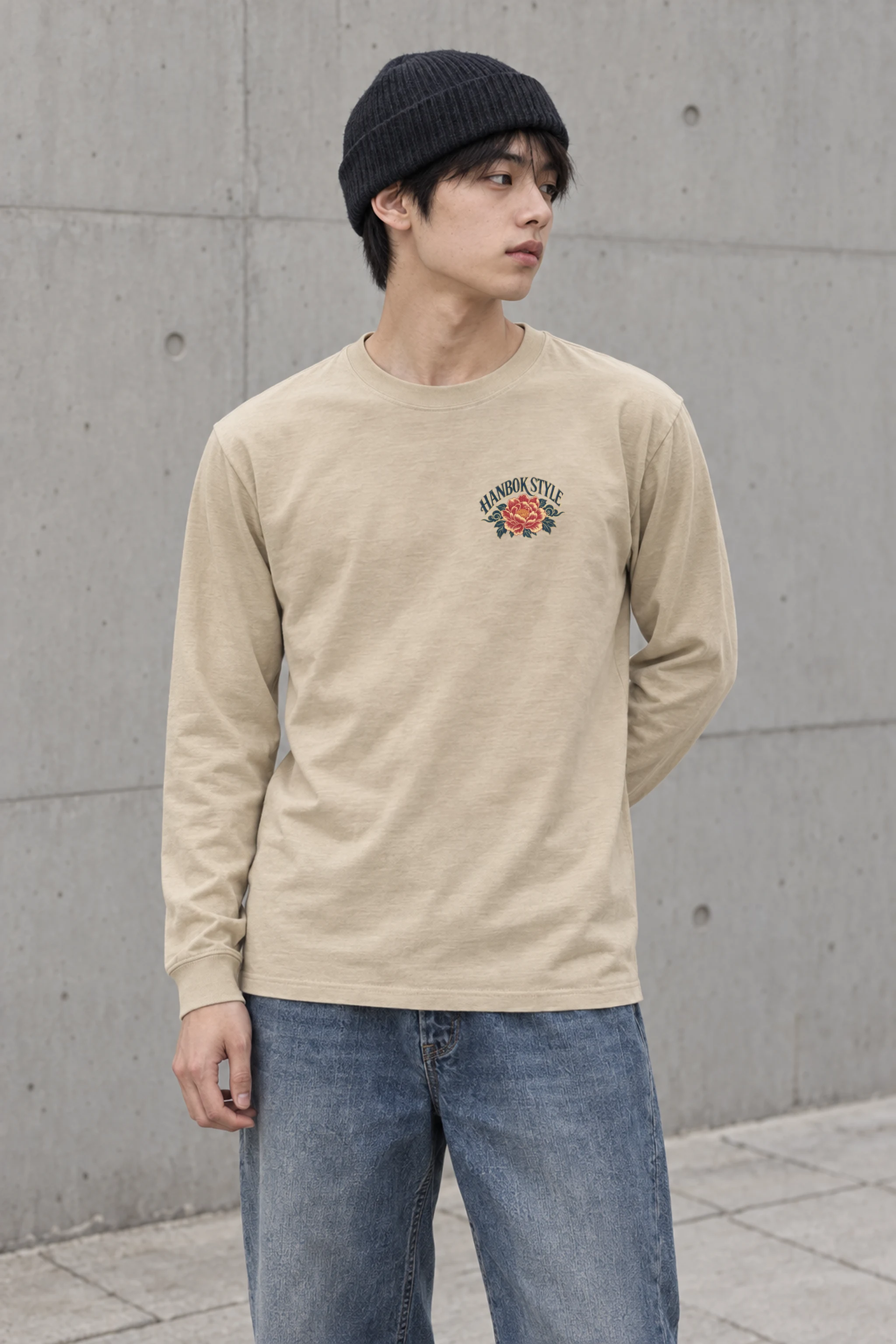 "Hanbok Style" Unisex Longsleeve T-shirt