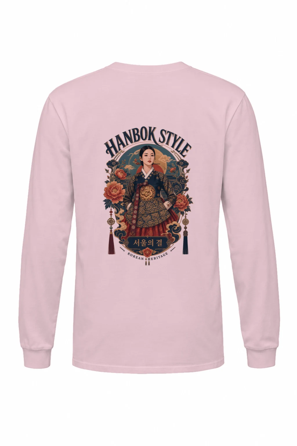 "Hanbok Style" Unisex Longsleeve T-shirt | Gildan 2400