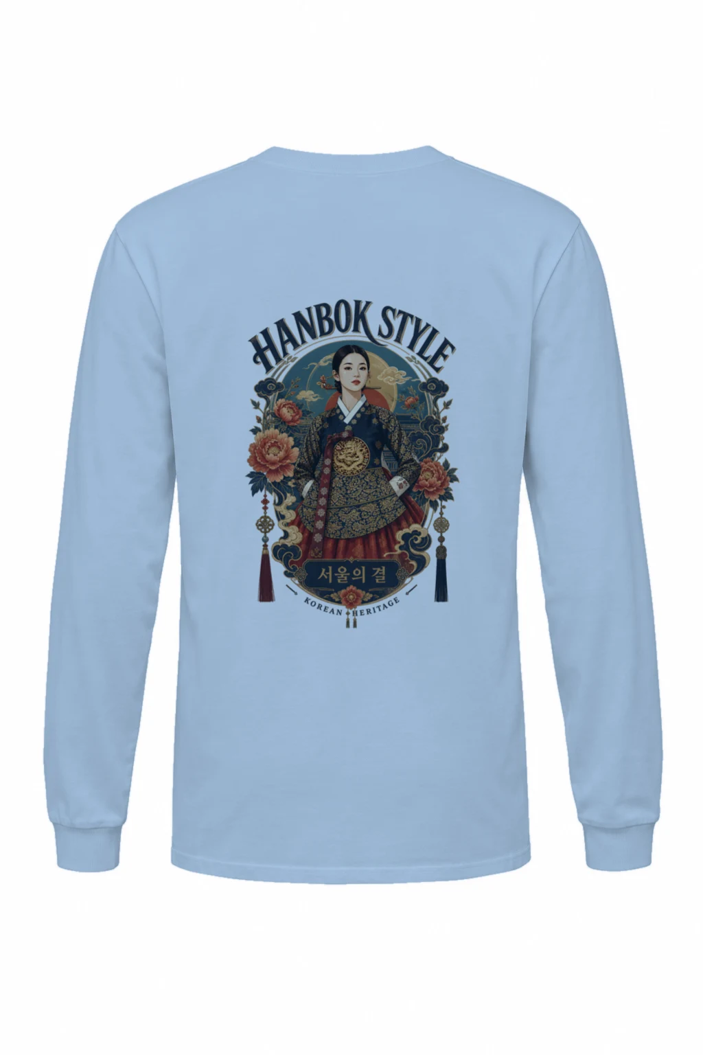 "Hanbok Style" Unisex Longsleeve T-shirt | Gildan 2400