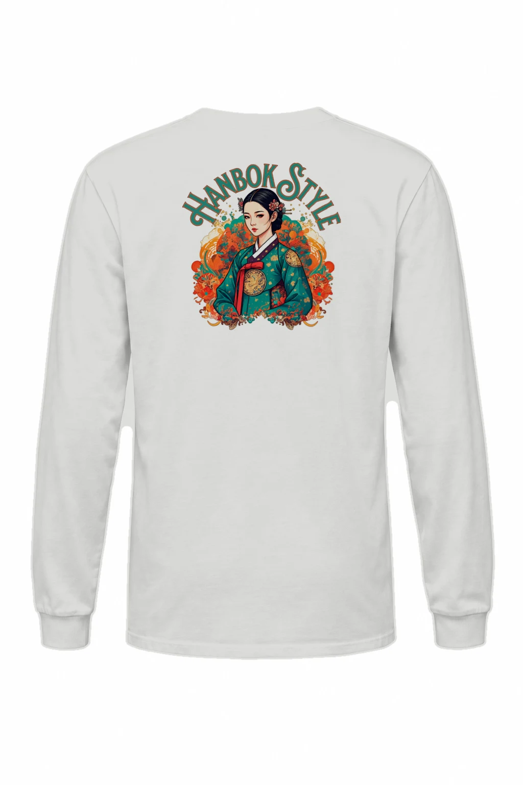 "Hanbok Style" Unisex Longsleeve T-shirt | Gildan 2400