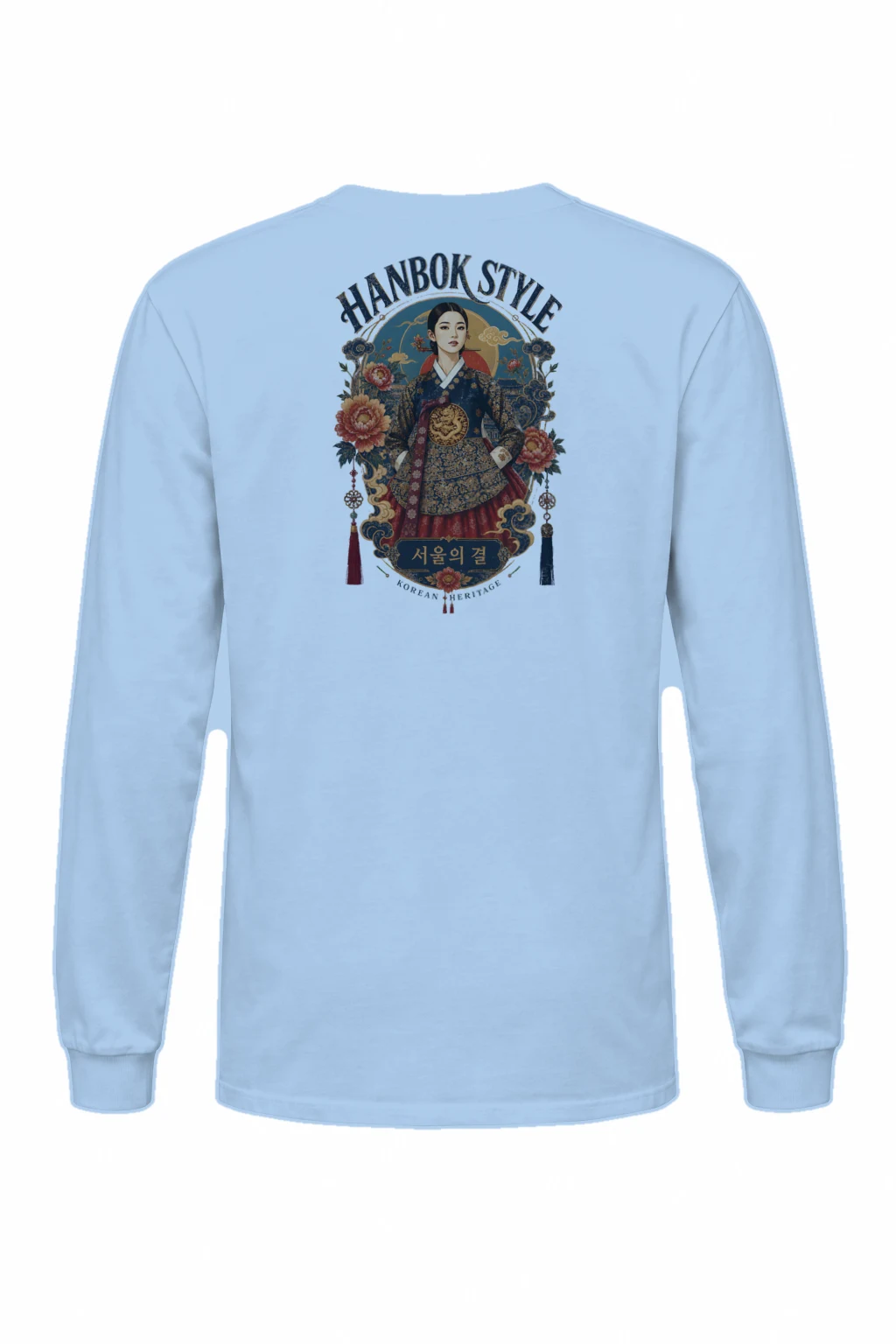 "Hanbok Style" Unisex Longsleeve T-shirt | Gildan 2400