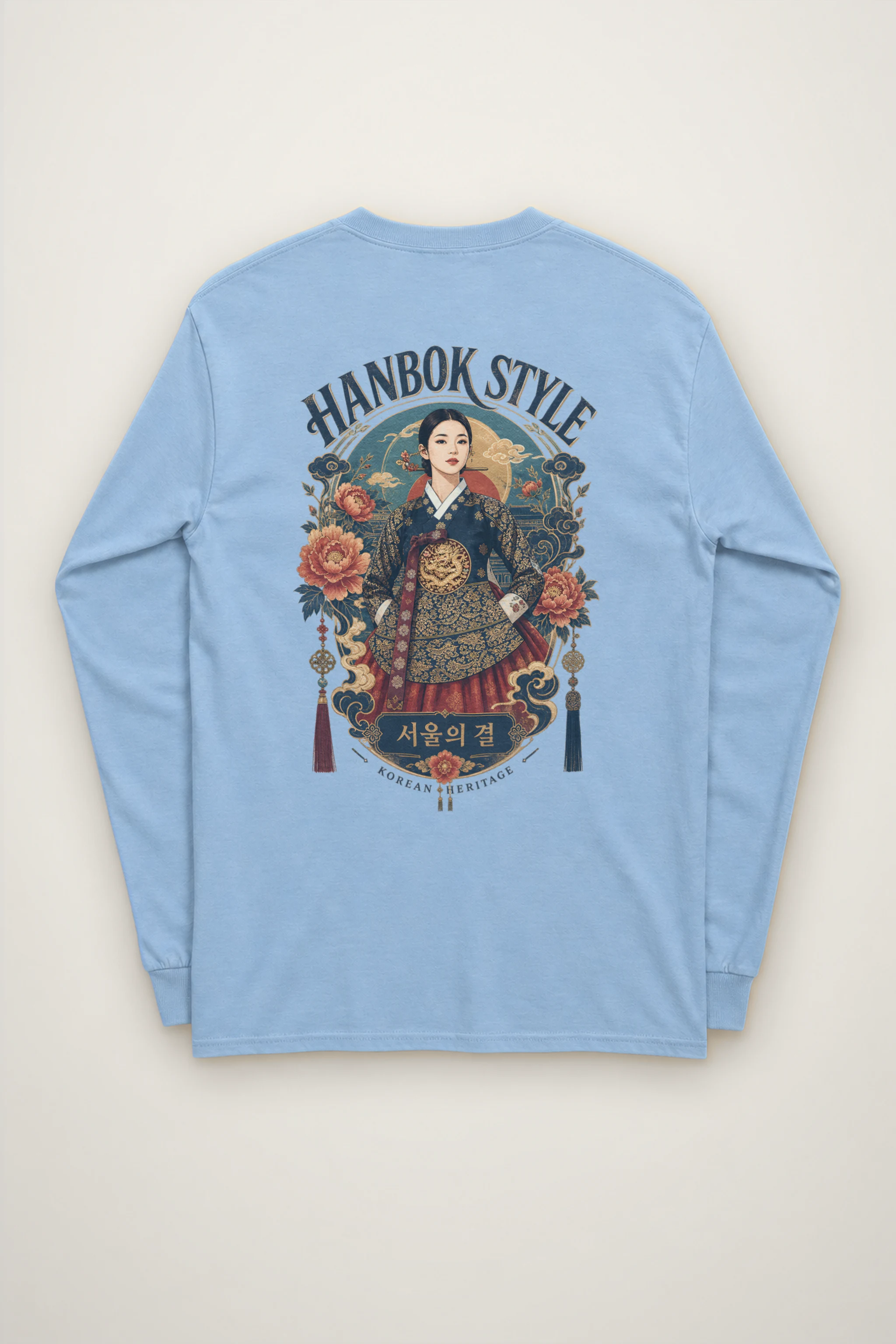 "Hanbok Style" Unisex Longsleeve T-shirt
