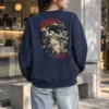 "Hanbok Swing" Heavy Blend Unisex Crewneck Sweatshirt | Gildan 18000