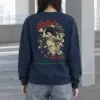 "Blossom Hanbok Woman" Heavy Blend Unisex Crewneck Sweatshirt | Gildan 18000